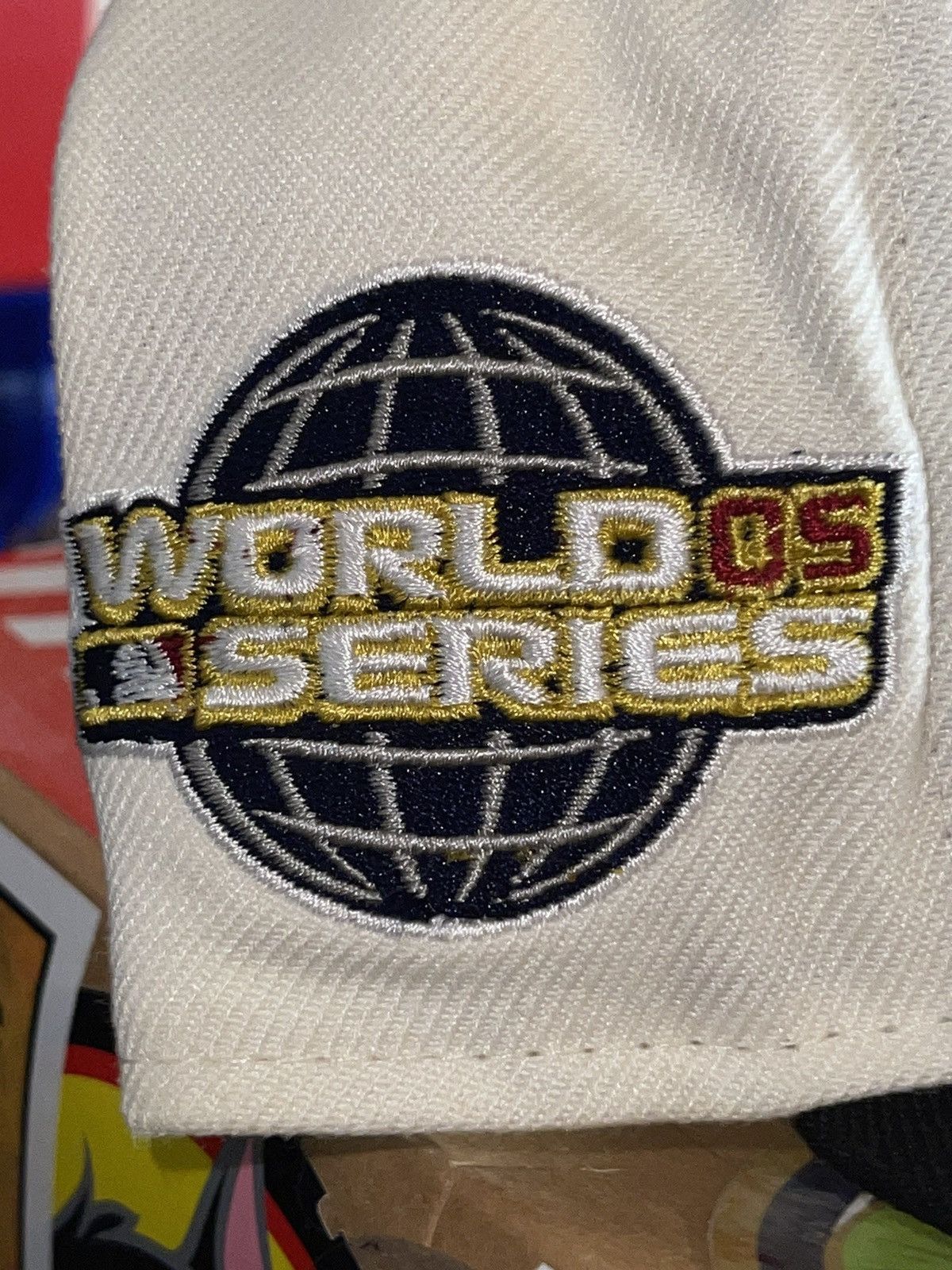 Hat Club × MyFitteds × New Era 7 3/8 MyFitteds Off-White Chicago White Sox Grey UV Size 38 - 10 Thumbnail