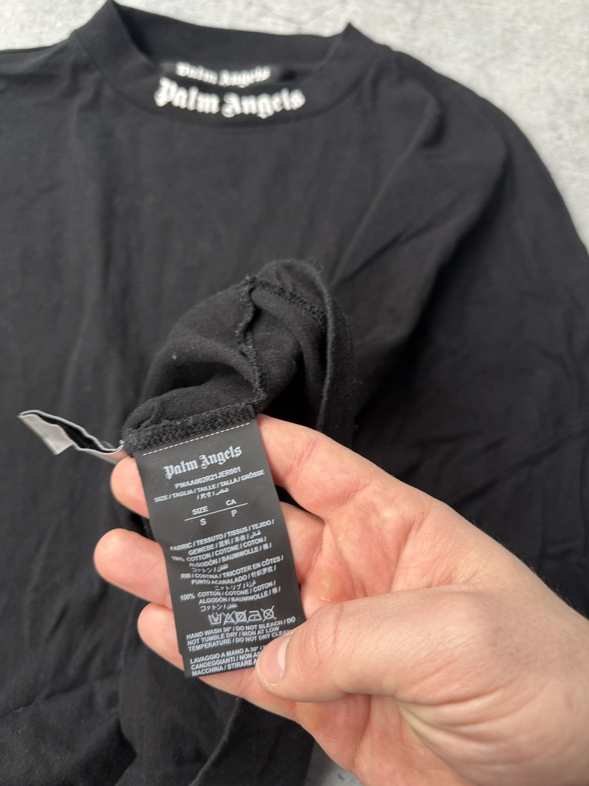 Palm Angels Palm angels big logo tee Size US S / EU 44-46 / 1 - 7 Thumbnail