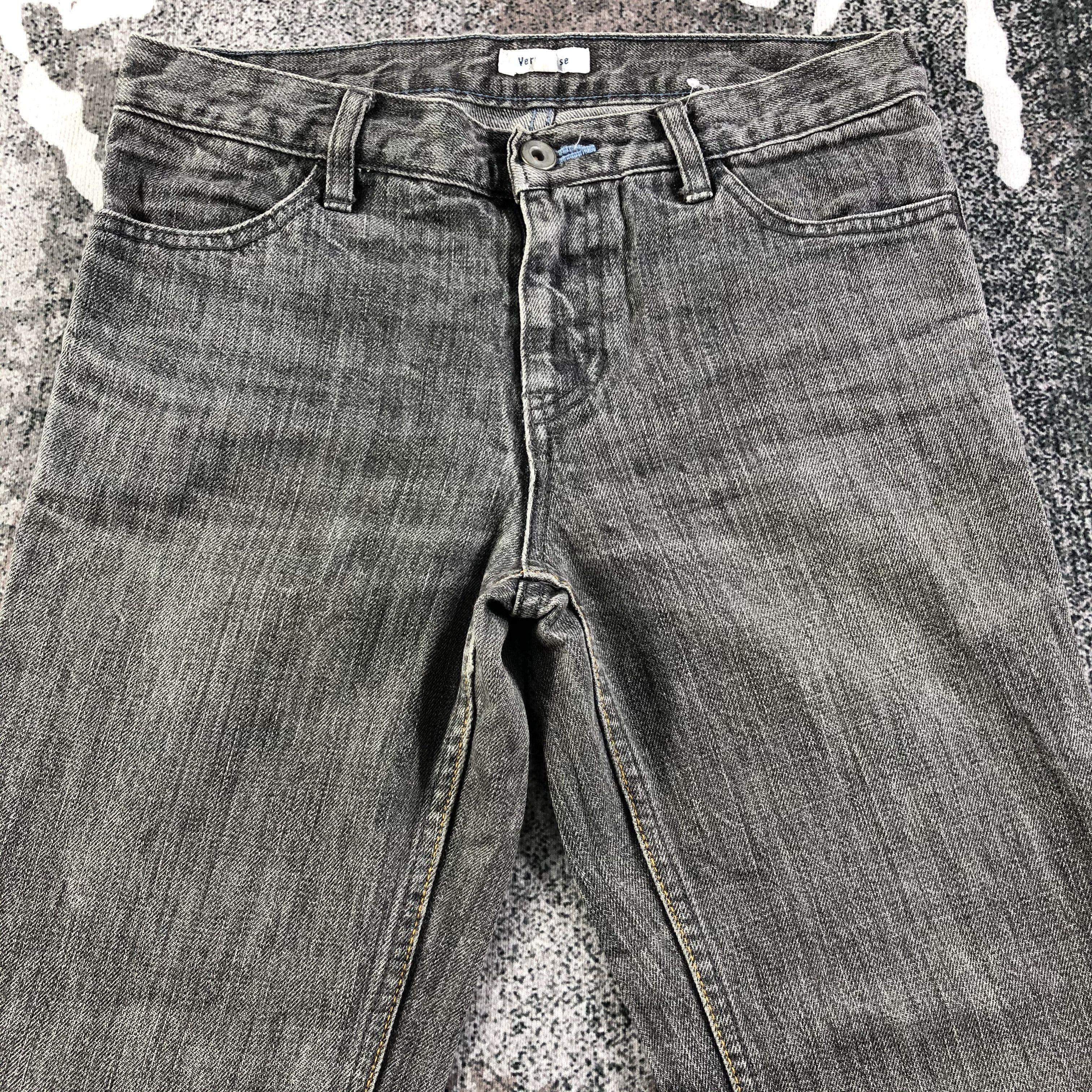 Japanese Brand Japanese Brand Vert Dense Jeans Cropped Denim KJ1519 Size 28" / US 6 / IT 42 - 3 Thumbnail