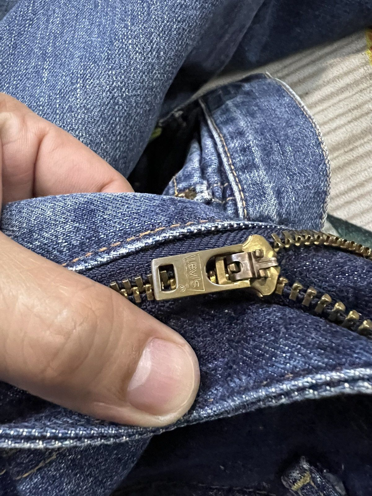 Levi's Vintage Levi’s 504 Selvedge Denim Pants Very Rare Size US 30 / EU 46 - 8 Thumbnail