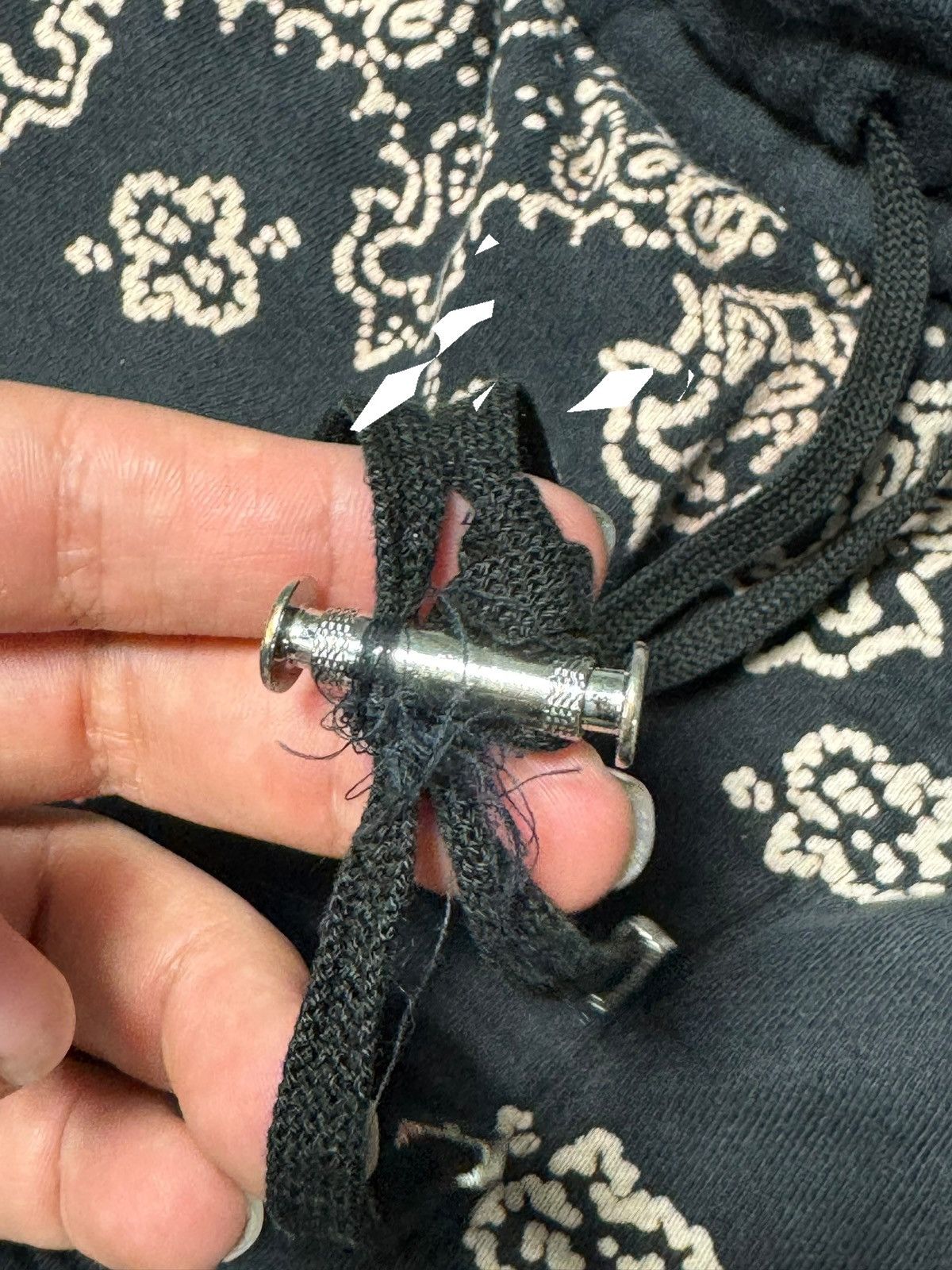 Amiri Amiri Bandana Black Beach Shorts Size US 34 / EU 50 - 6 Thumbnail