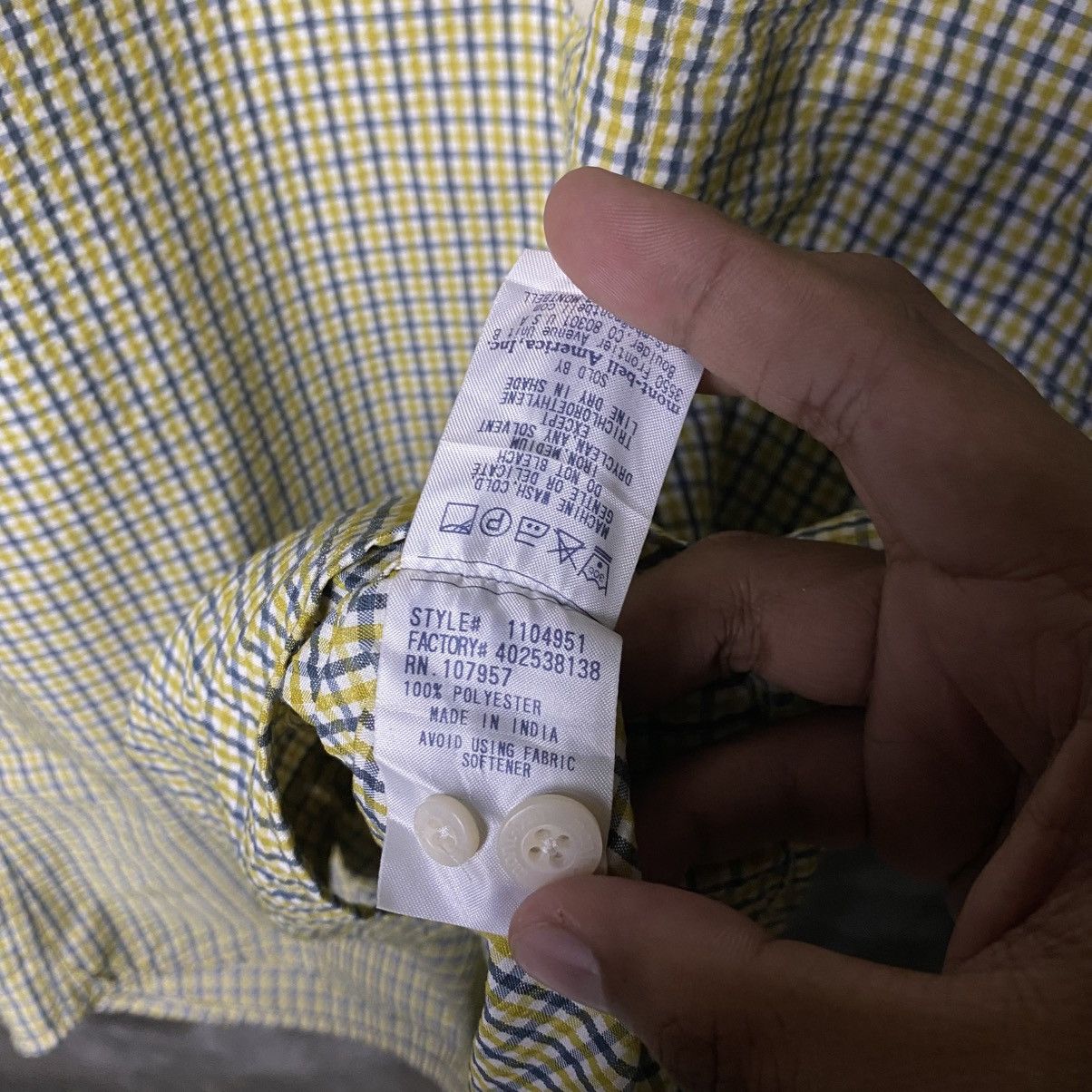 Japanese Brand × Montbell vintage montbell plaid button shirt s/s Size US L / EU 52-54 / 3 - 7 Thumbnail