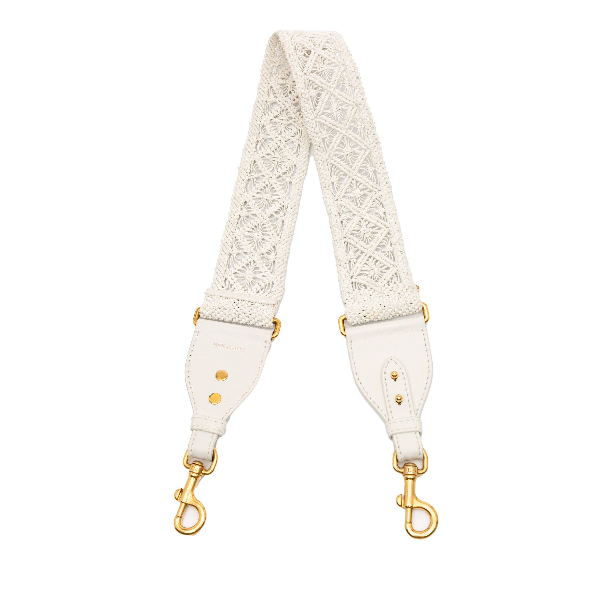 Dior Dior Calfskin Macrame Shoulder Strap Size ONE SIZE - 1 Thumbnail