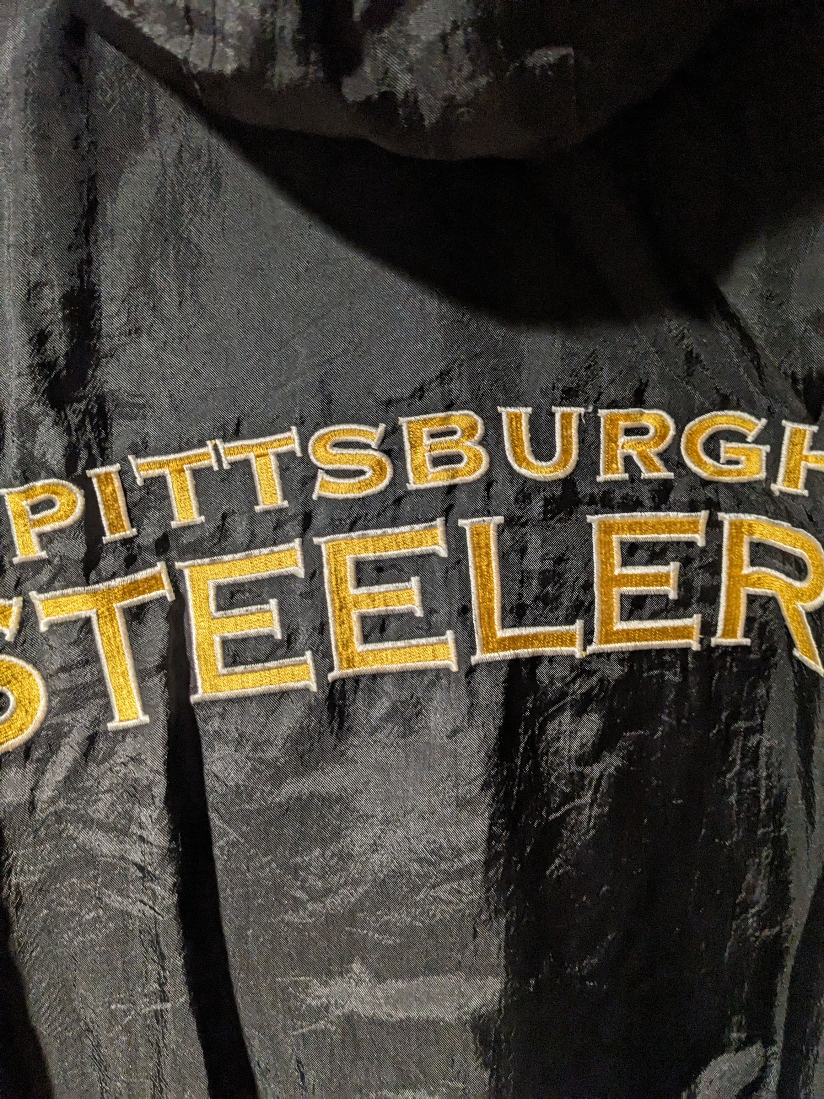 NFL × Vintage Vintage 90s Pittsburgh Steelers Logo Athletic X-Large Jacket Size US XL / EU 56 / 4 - 9 Thumbnail