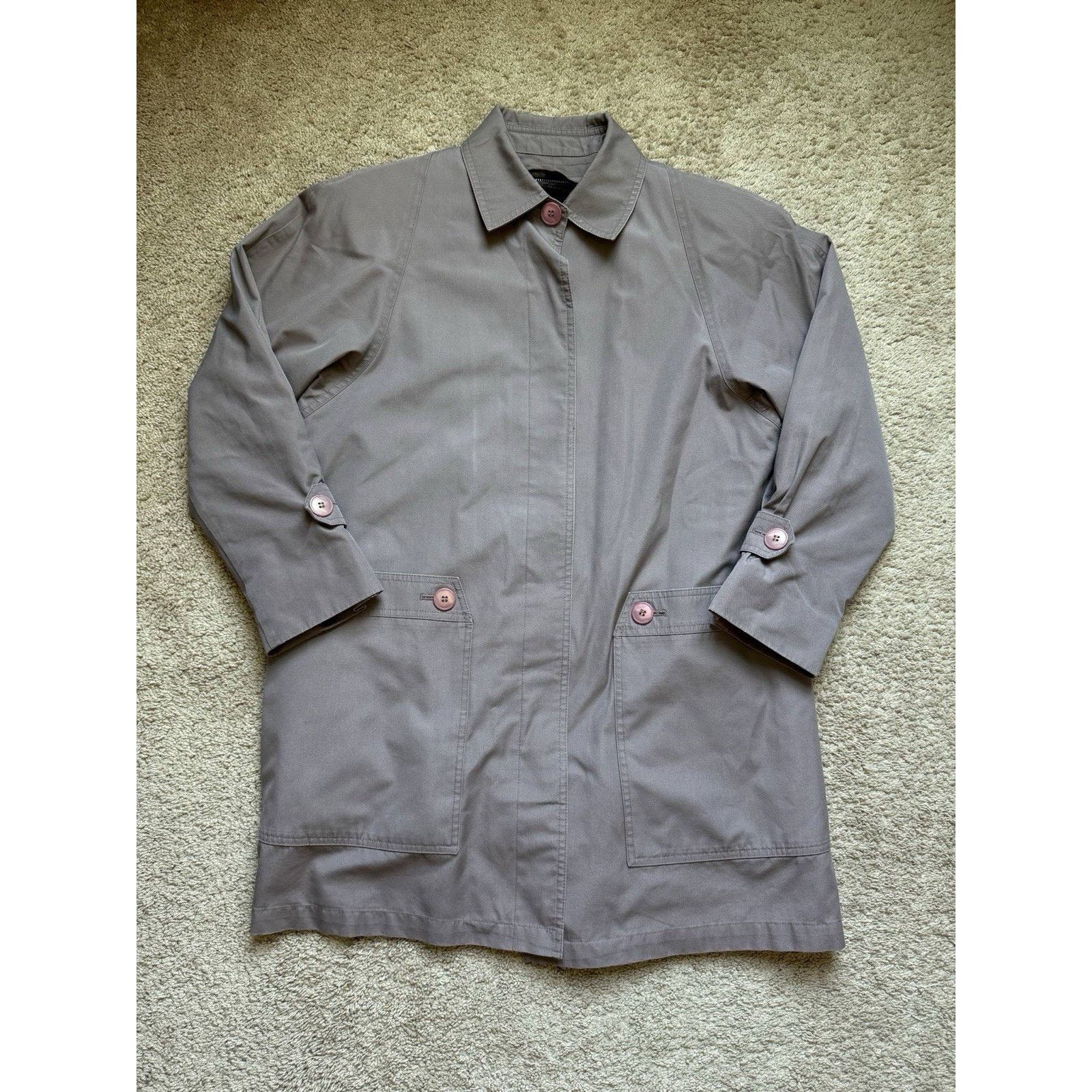 London Fog London Fog Beige Removable Liner Trench Chore Coat Womens 6R Size M / US 6-8 / IT 42-44 - 14 Thumbnail