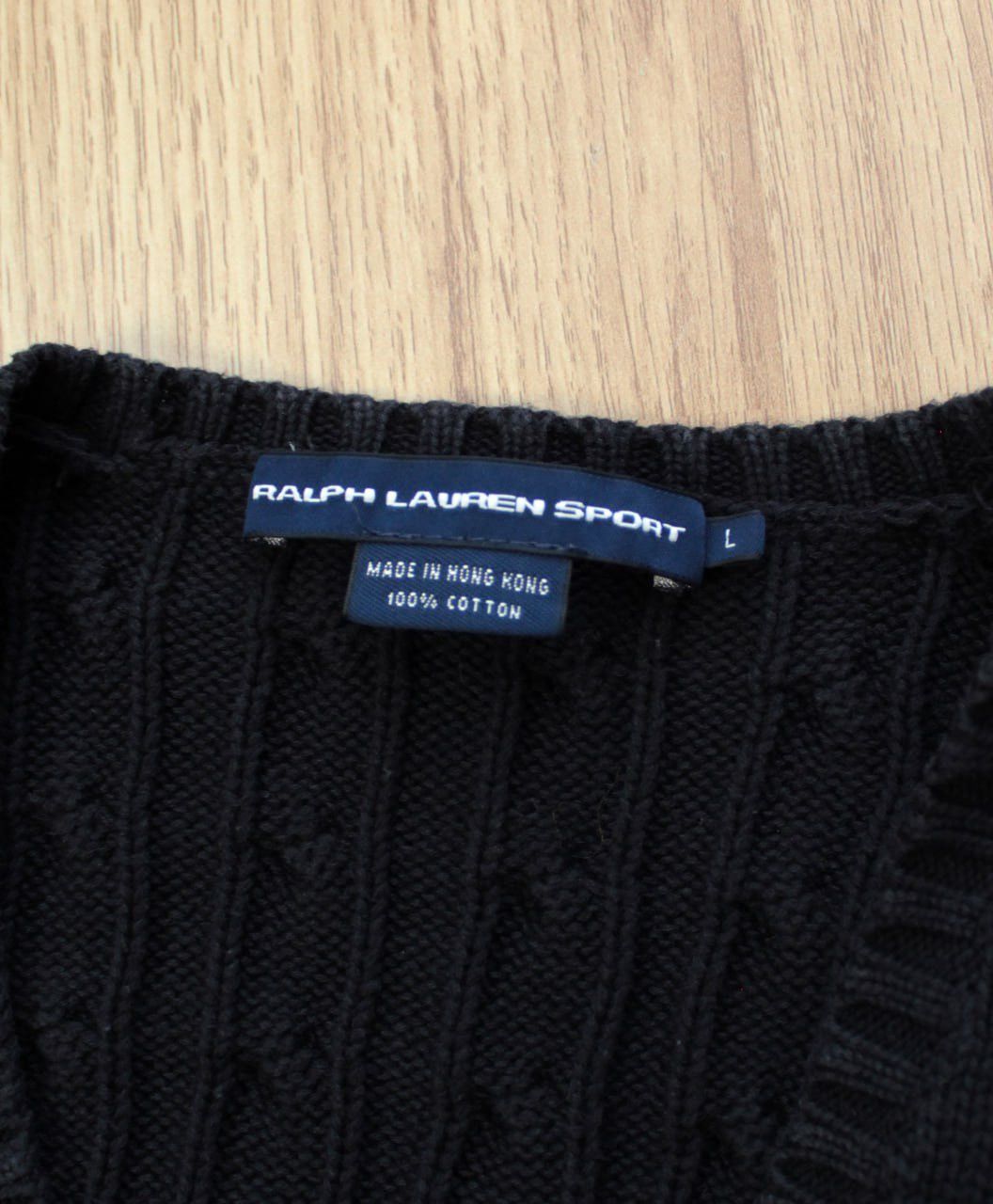 Ralph Lauren Sport 🔥 Polo Ralph Lauren Sport Vintage Cable Knit Sweater Logo Size L / US 10 / IT 46 - 3 Thumbnail