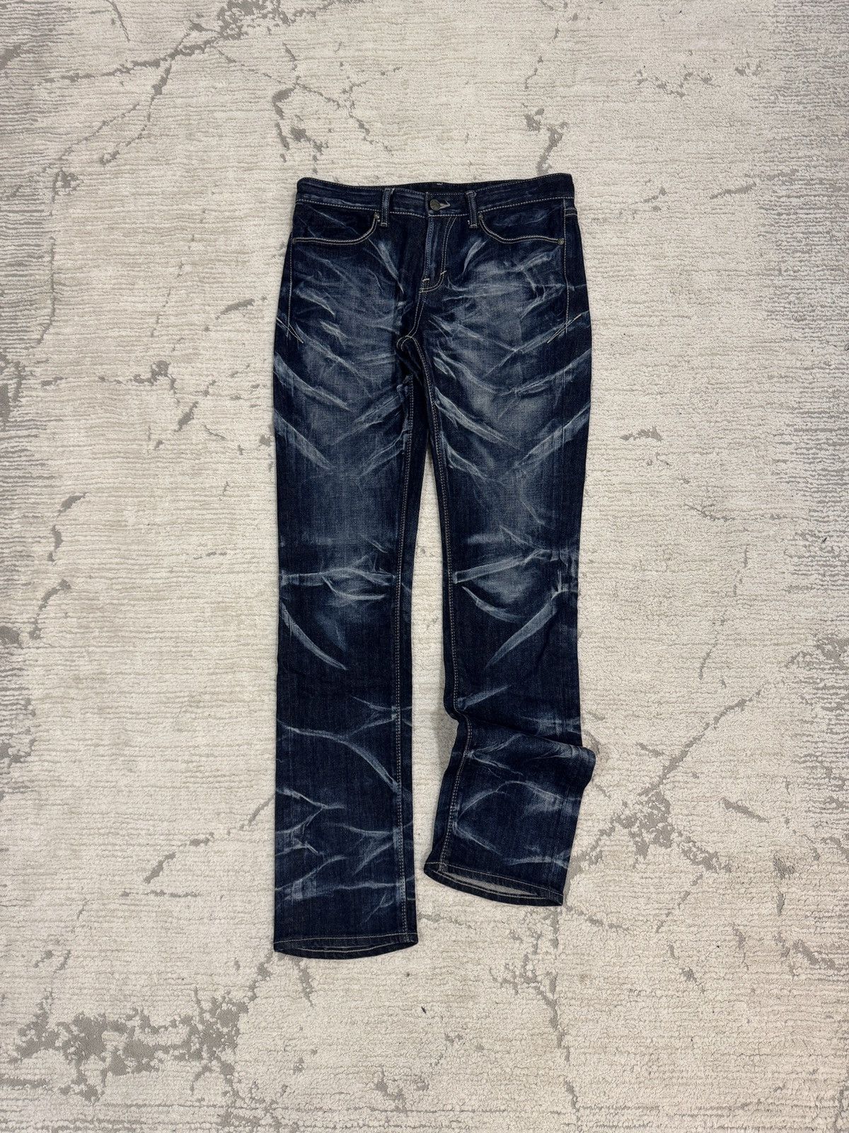 Other Fuga slim jeans archive japanese label with wrinkles Size US 31 - 1 Thumbnail