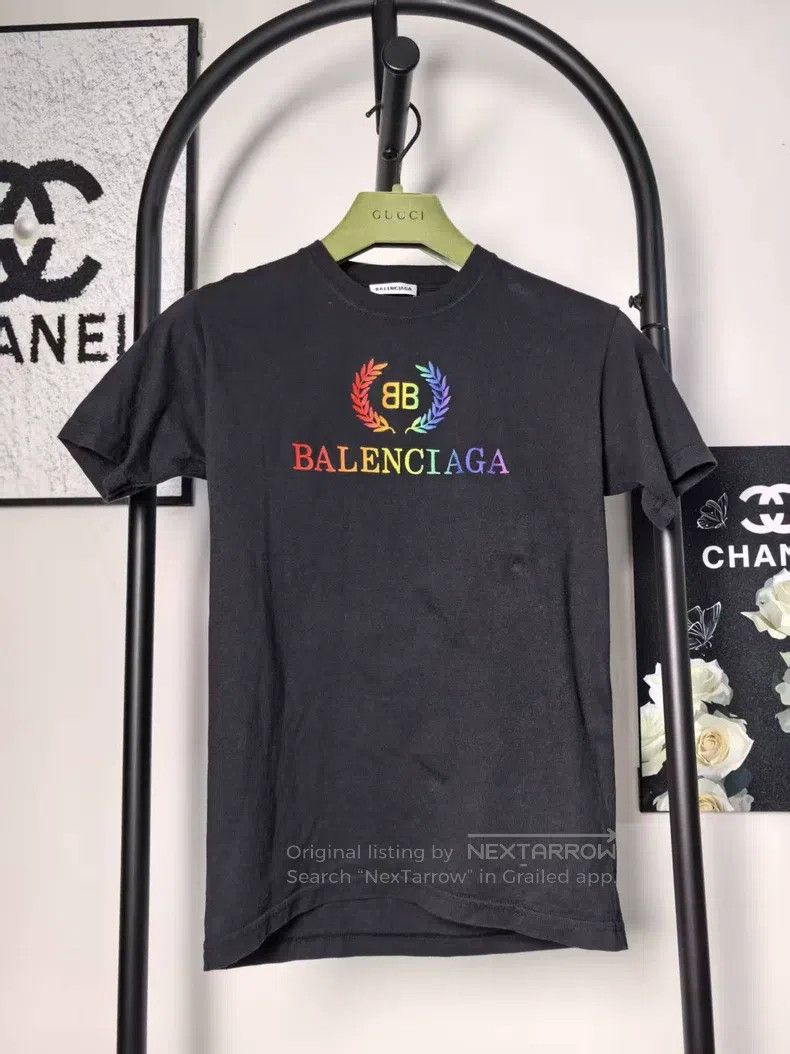 Balenciaga Balenciaga Letter logo short-sleeved shirt Size US S / EU 44-46 / 1 - 1 Thumbnail