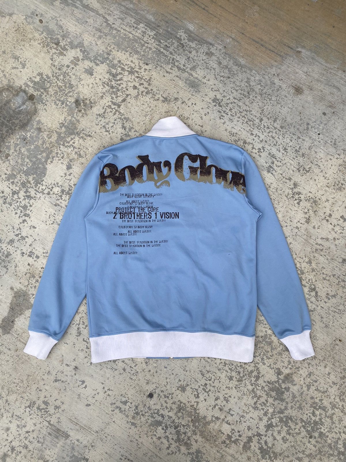 Body Glove Vintage Body Glove spelllout tracktop Size US L / EU 52-54 / 3 - 1 Thumbnail