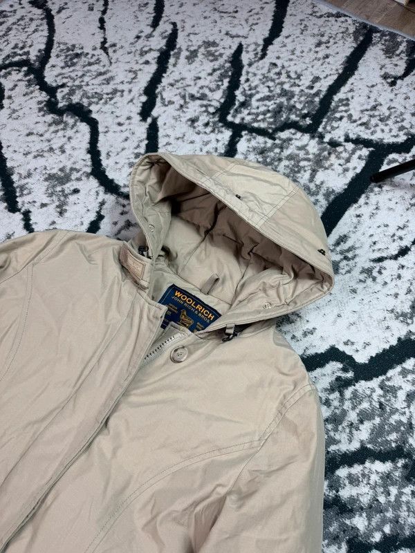 Other Beige Woolrich winter parka jacket with M logo Size M / US 6-8 / IT 42-44 - 3 Thumbnail