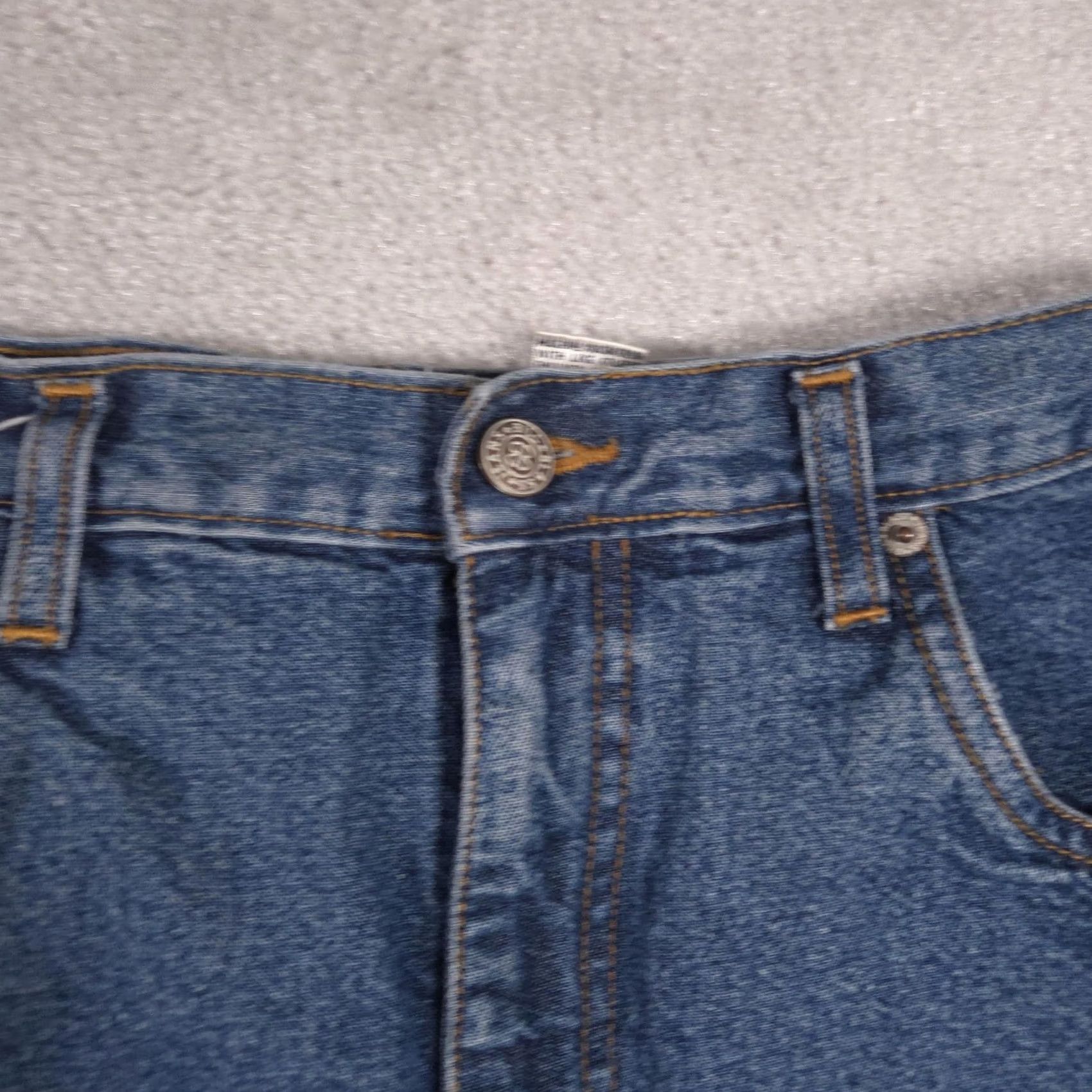 Bill Blass VINTAGE Bill Blass Jeans Womens 14 Blue High Rise Easy Fit Mom Tapered Denim 90s Size 36" / US 14 / IT 50 - 5 Thumbnail