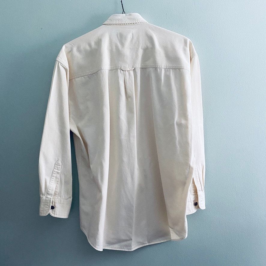 Ralph Lauren Ralph Lauren Chaps cream button down Size US L / EU 52-54 / 3 - 3 Thumbnail