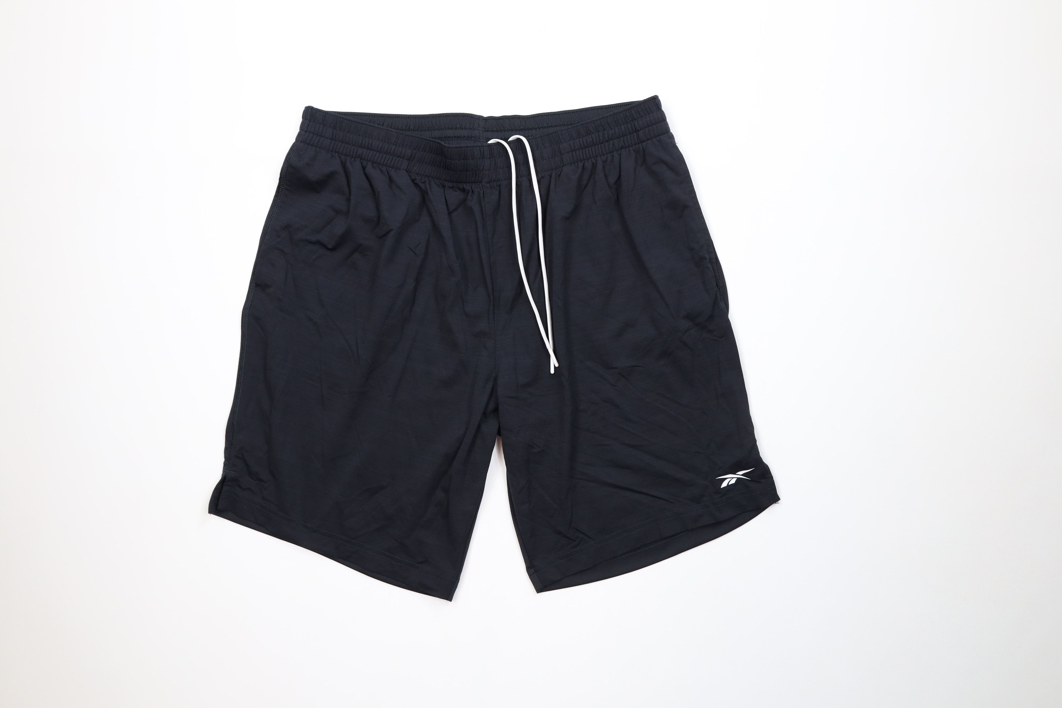 Reebok Vintage Y2K Reebok Logo Gym Training Basketball Shorts Black Size US 34 / EU 50 - 1 Thumbnail