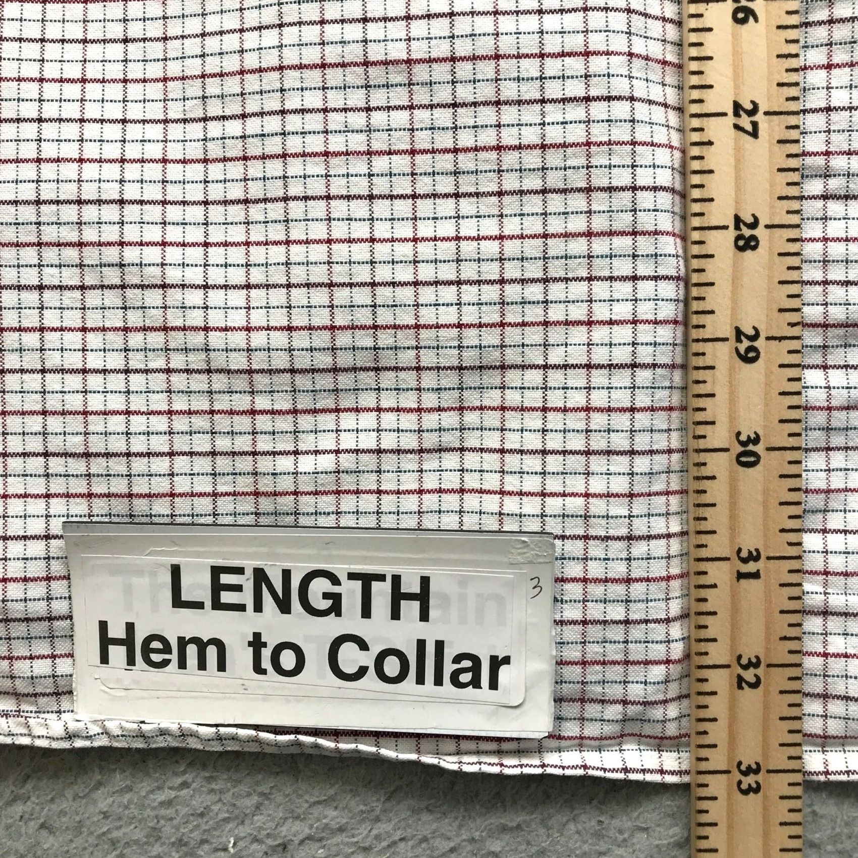 Vintage Woolrich Button Down Shirt Men's 2XL Long Sleeve Pocket Check White Red Maroon Size US XXL / EU 58 / 5 - 6 Thumbnail