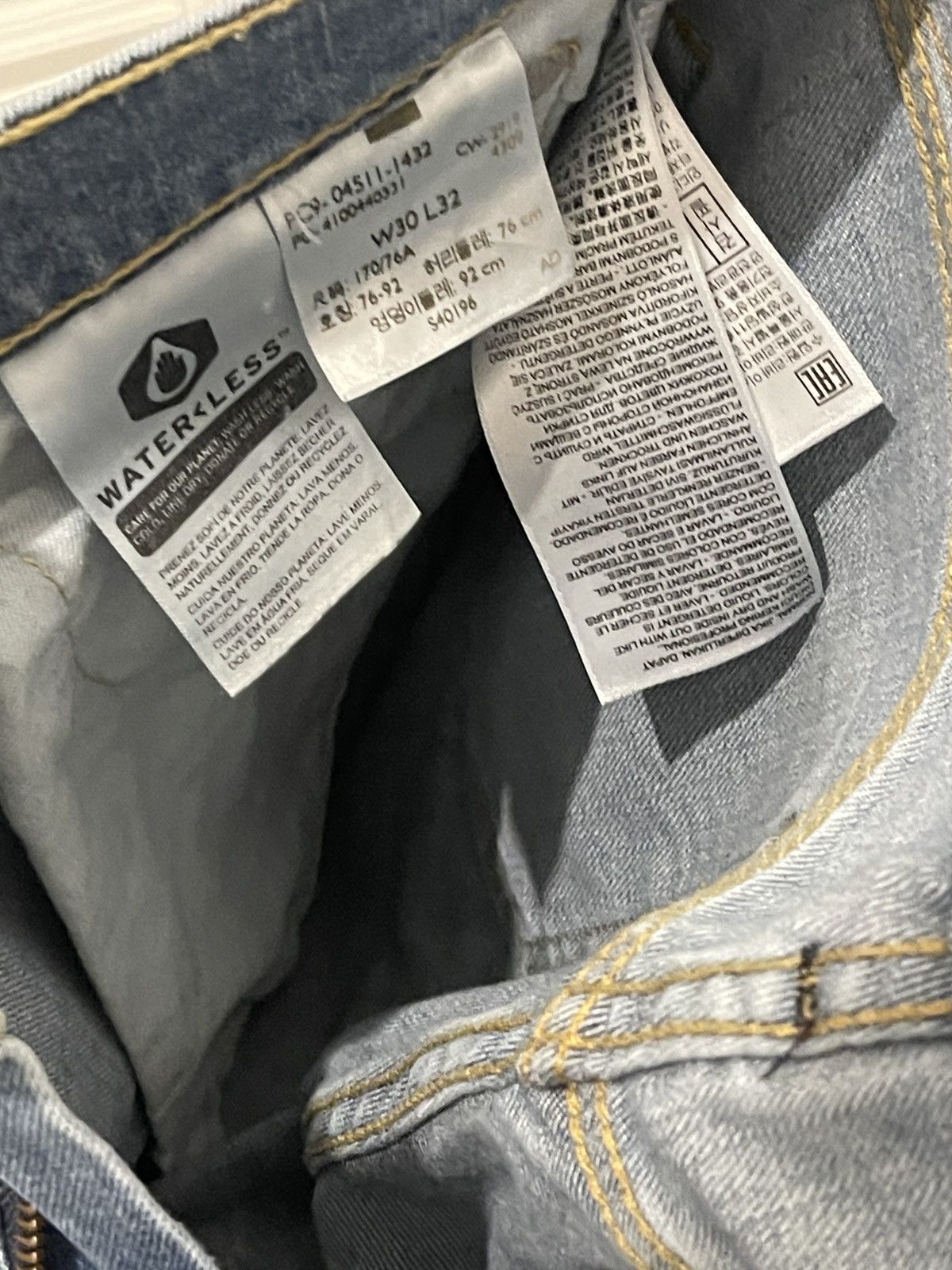 Levi's Levi’s 511 30x32 Jeans Size US 30 / EU 46 - 5 Thumbnail