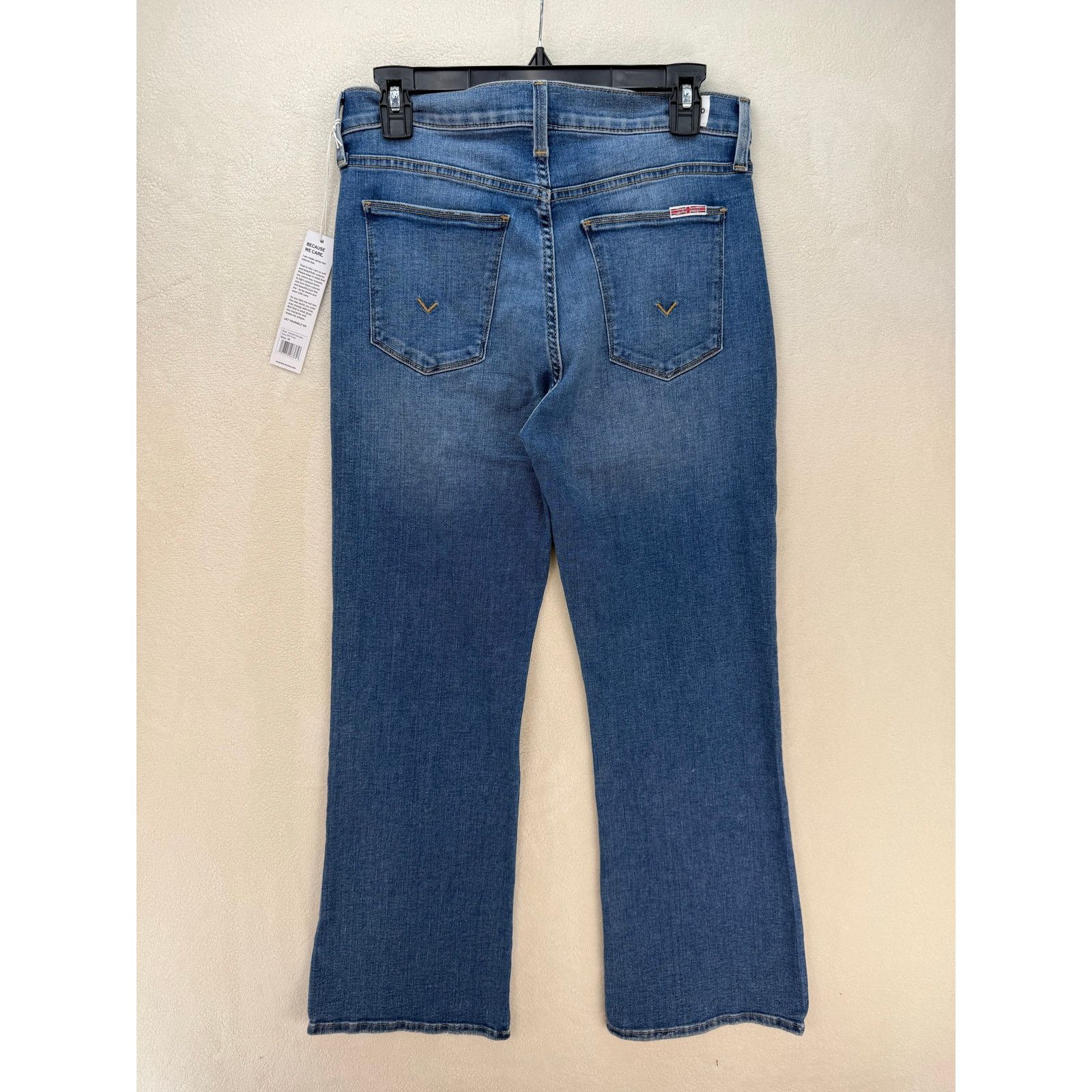 Hudson HUDSON WOMEN'S 30 HIGH RISE BOOTCUT CROP MEDIUM WASH Size 30" / US 8 / IT 44 - 7 Thumbnail