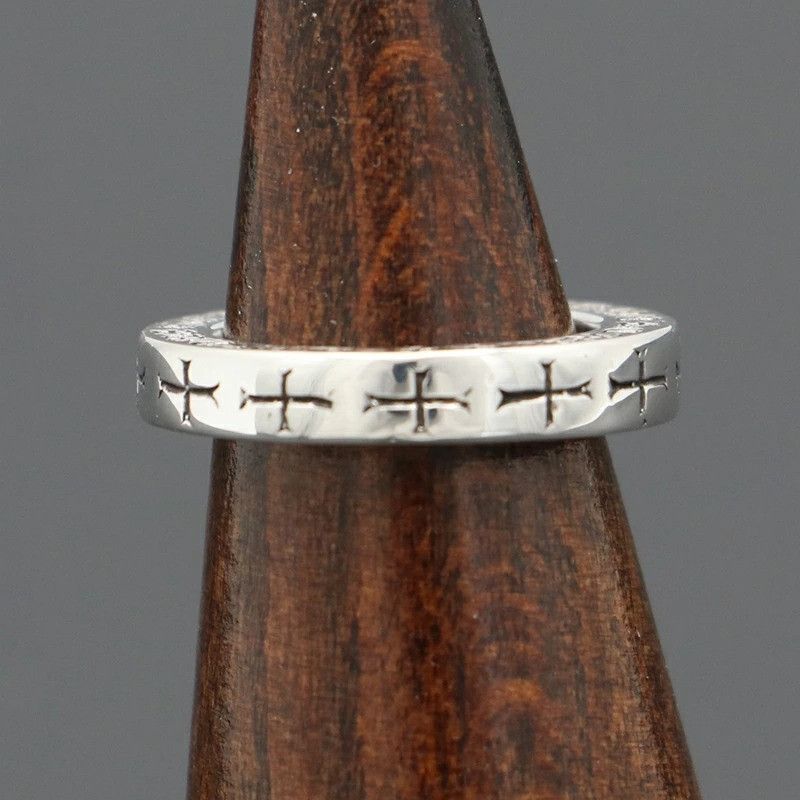 Chrome Hearts Size 3 OFFERS OK! CHROME HEARTS 3MM FUCK YOU SPACER RING Size ONE SIZE - 8 Thumbnail