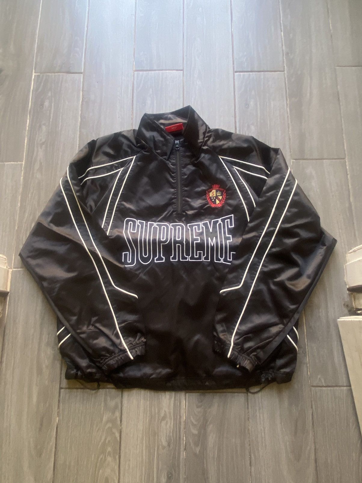 Supreme Supreme Satin Piping Pullover Size Large | Grailed