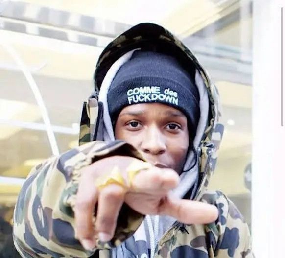 Comme Des Fuck Down Beanie - Black Knit