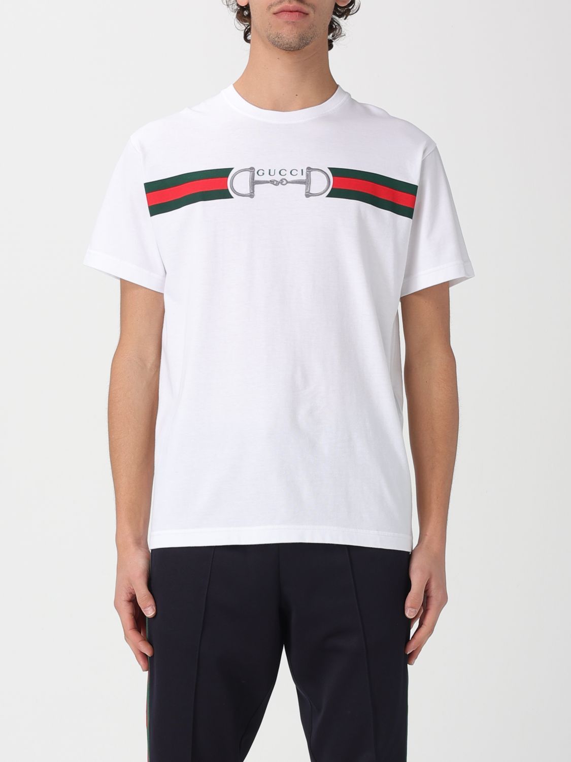 Gucci Gucci T-Shirt Men White Size US XL / EU 56 / 4 - 1 Thumbnail