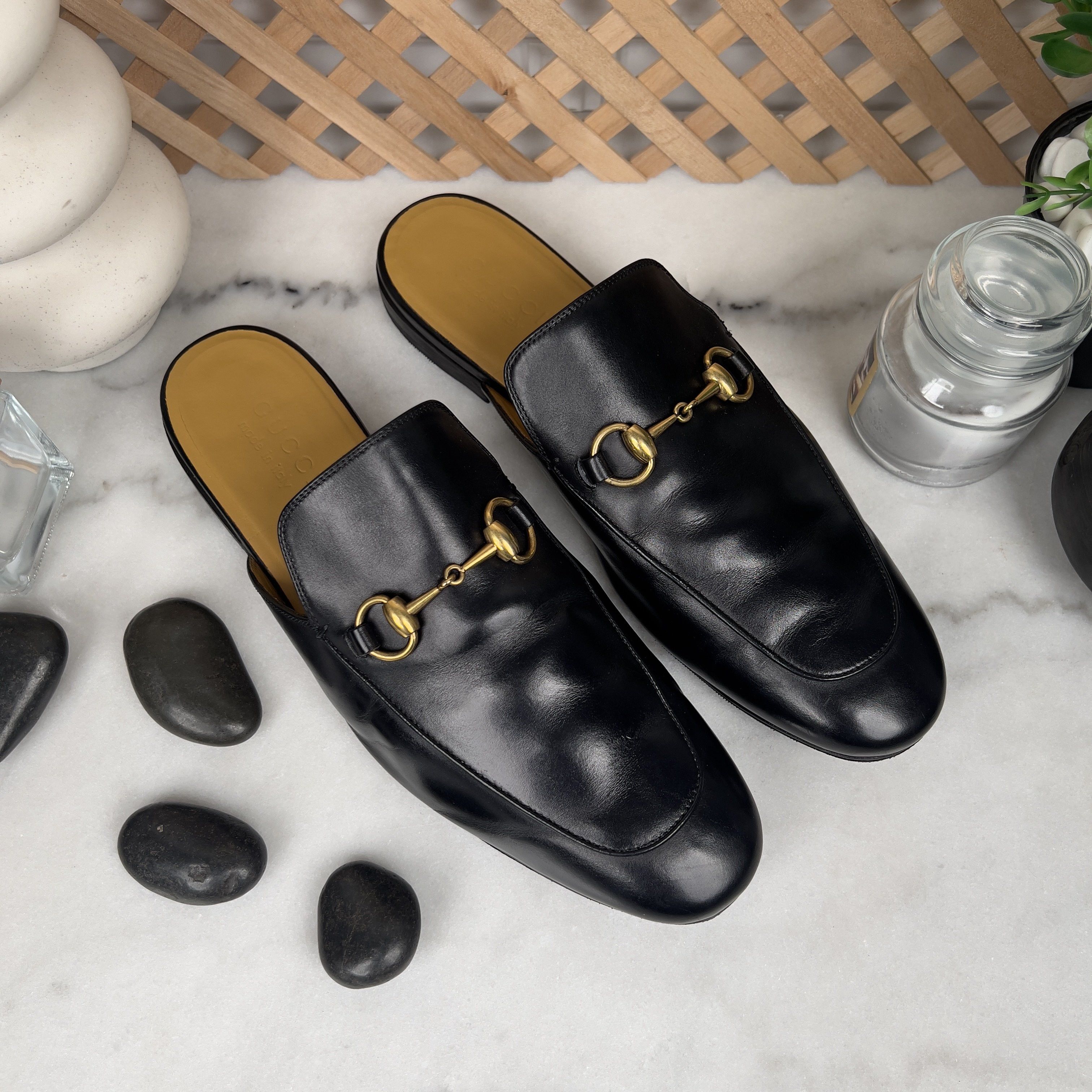 Gucci Gucci Tiger Princetown Mules Men | Grailed