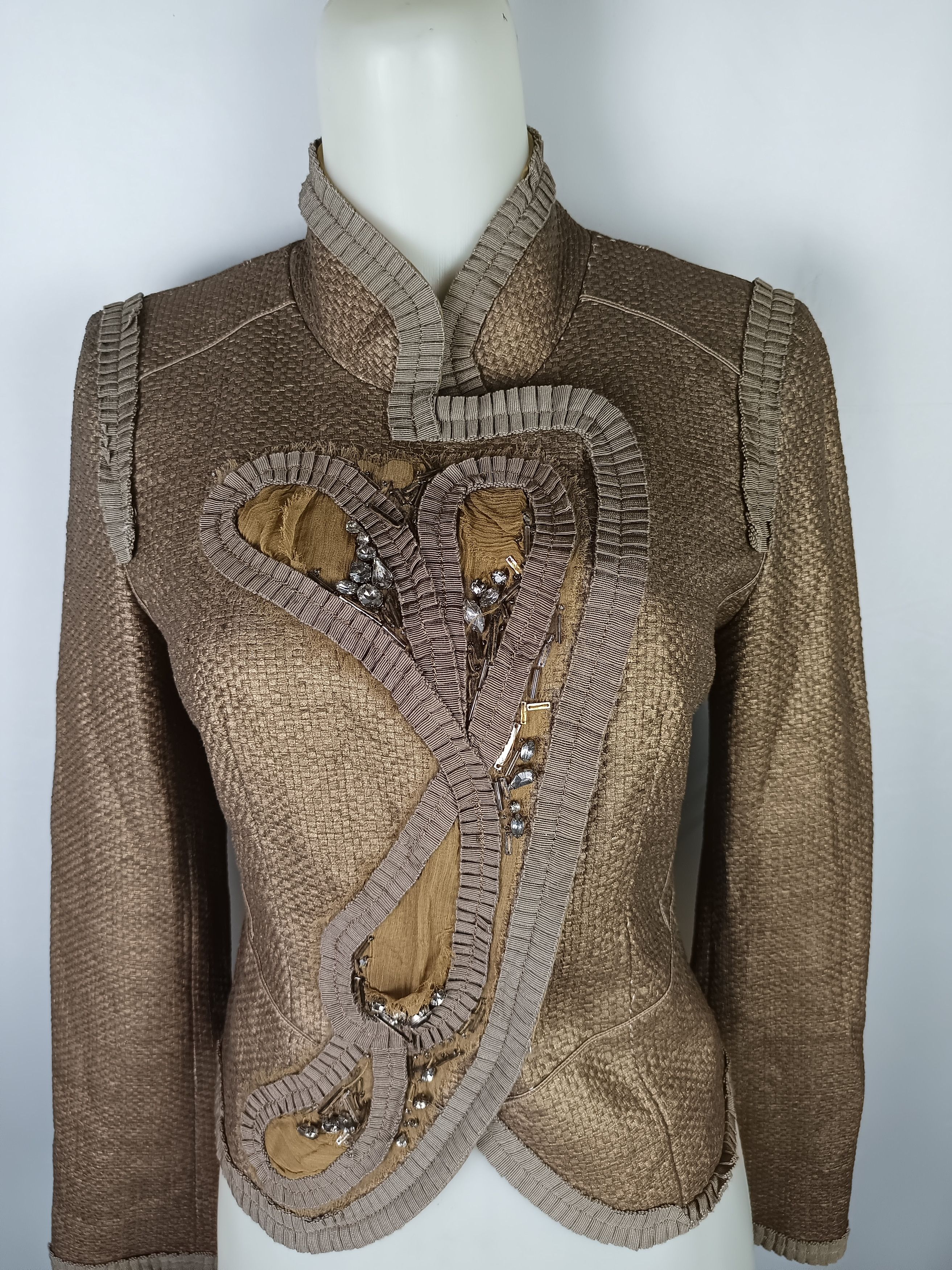 Designer × Vintage M I C H AA Women's blazer Size S / US 4 / IT 40 - 2 Thumbnail