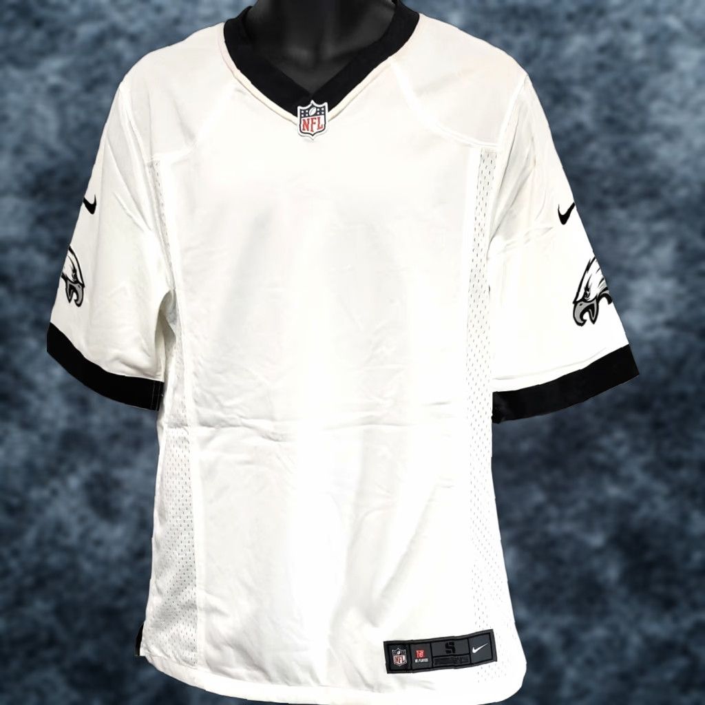 Nike Mens Nike White NFL Blank Philadelphia Eagles Football Home On Field Jersey Size US S / EU 44-46 / 1 - 1 Thumbnail