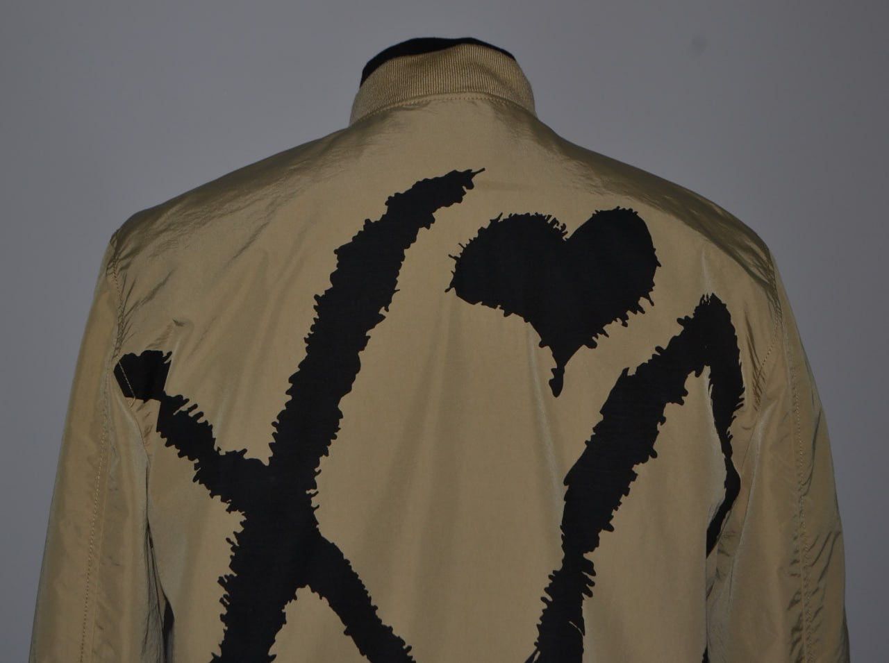 XO H&M The Weeknd XO Nylon Bomber Jacket Beige Size M Size US M / EU 48-50 / 2 - 3 Thumbnail