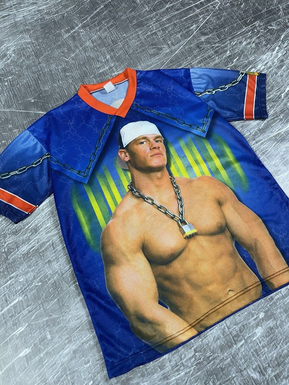Vintage × WWE John Cena vintage full print jersey t shirt Size US S / EU 44-46 / 1 - 3 Thumbnail