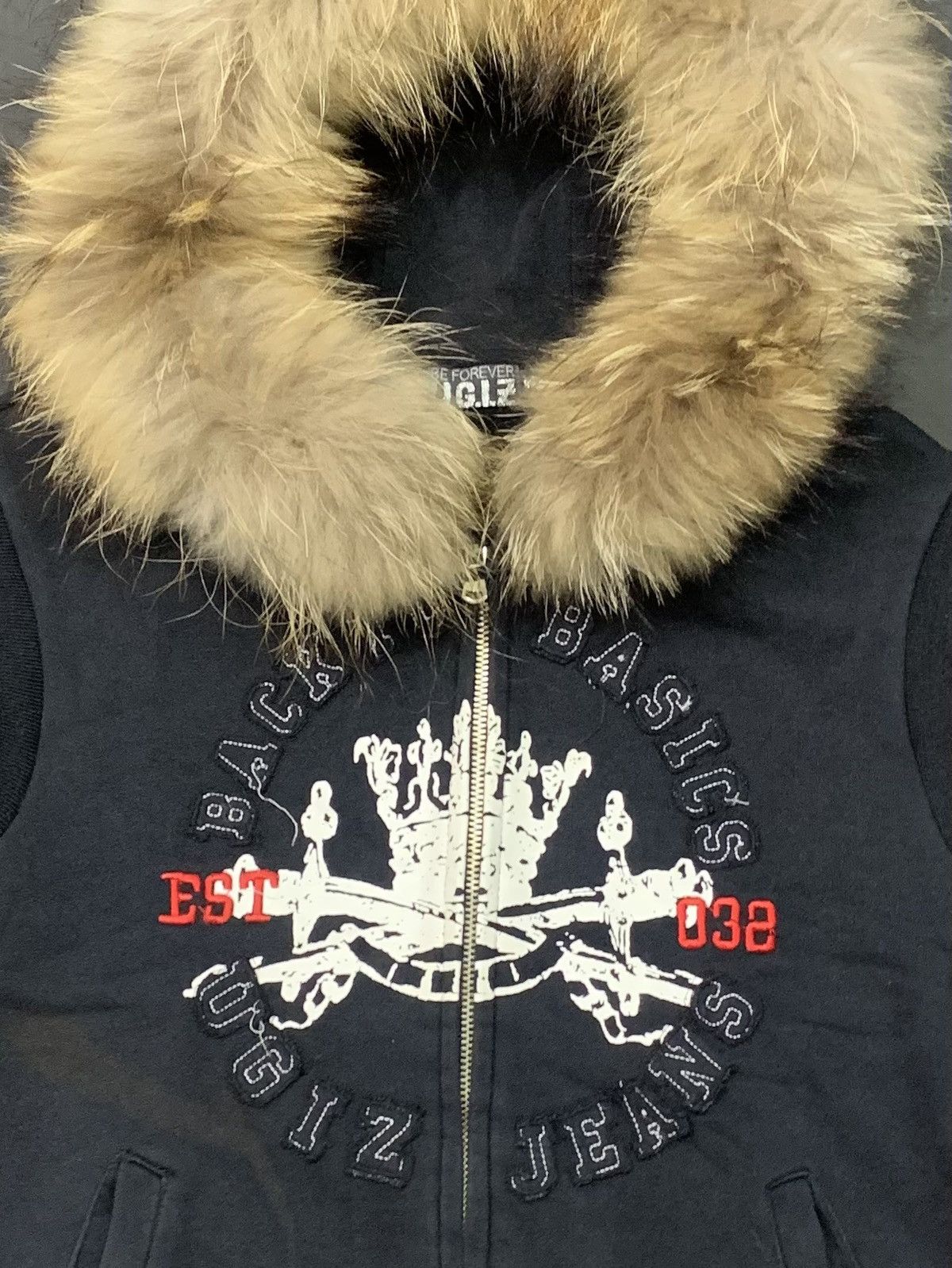 Japanese Brand Ugiz japanese vest fur hoodie embodied Size US M / EU 48-50 / 2 - 3 Thumbnail