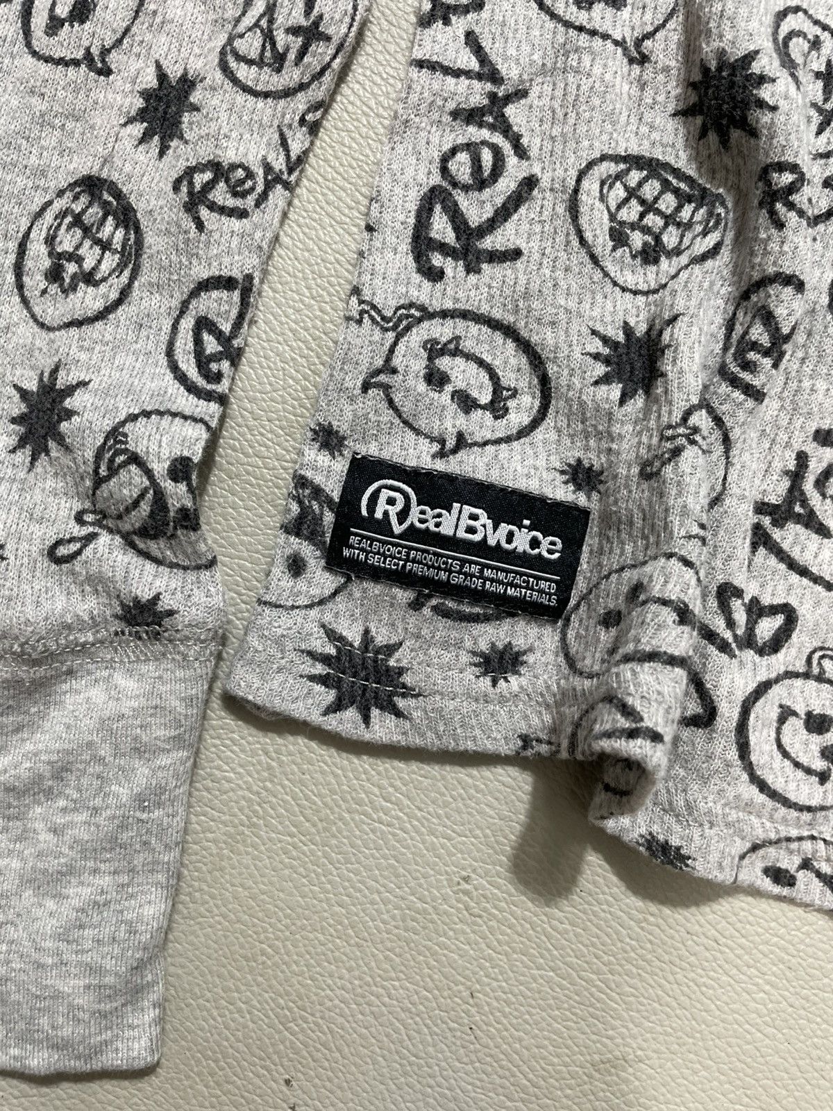 Hysteric Glamour Realbevoice Smiley Demons Long sleeve slim fit style Size US M / EU 48-50 / 2 - 3 Thumbnail