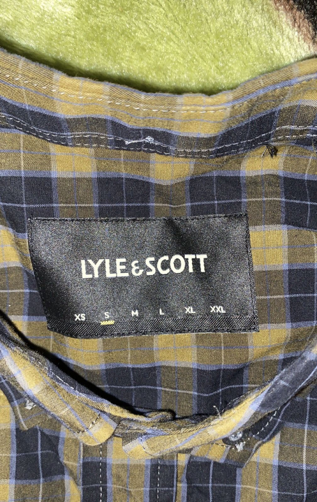 Lyle & Scott Lyle & Scott Olive shirt Size US S / EU 44-46 / 1 - 3 Thumbnail