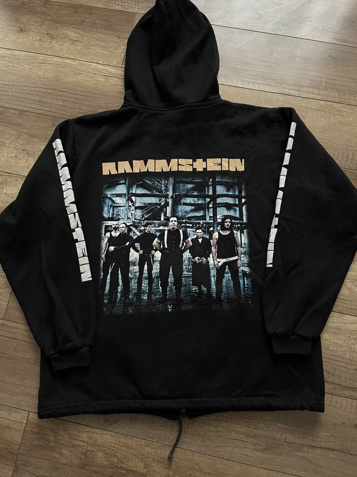 Band Tees Rammstein Zip Hoodie Rock Band Vintage 90s Size US L / EU 52-54 / 3 - 4 Thumbnail