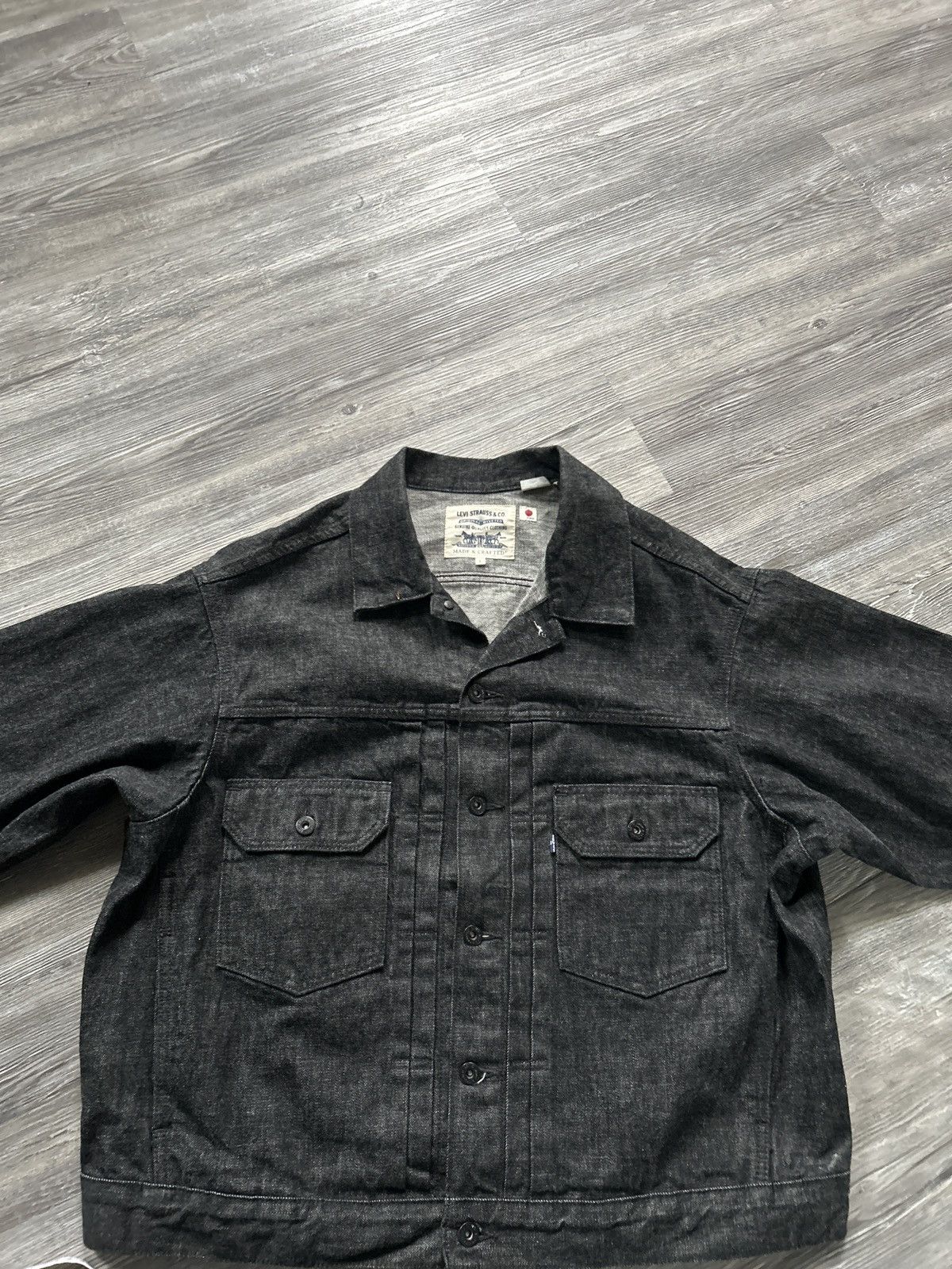 Levi's Made & Crafted Levis Made and Crafted Oversized Type 2 Denim Jacket Size US L / EU 52-54 / 3 - 1 Thumbnail