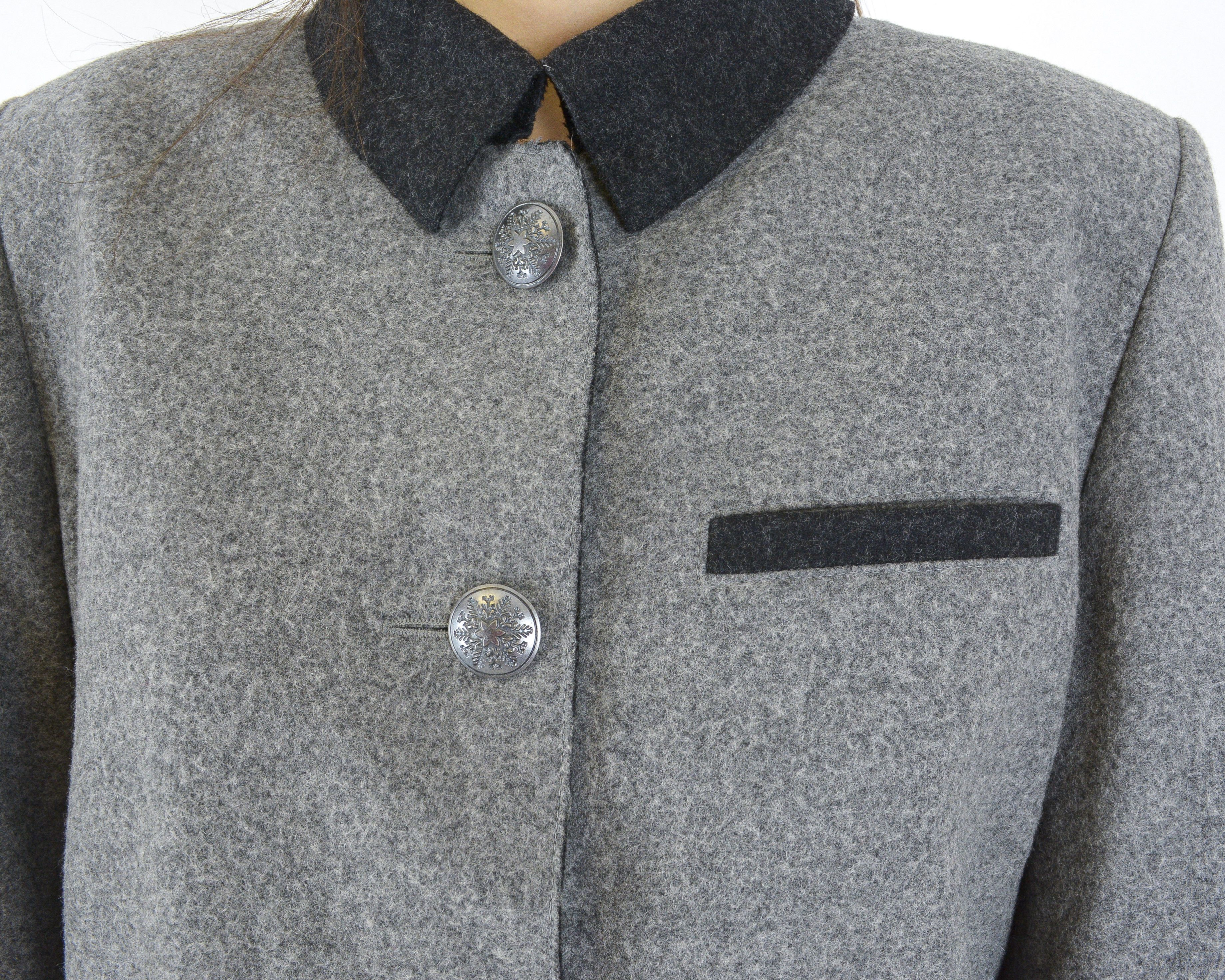 Julius Julius Lang M Wool Blazer Jacket Trachten Coat Padded Size M / US 6-8 / IT 42-44 - 6 Thumbnail