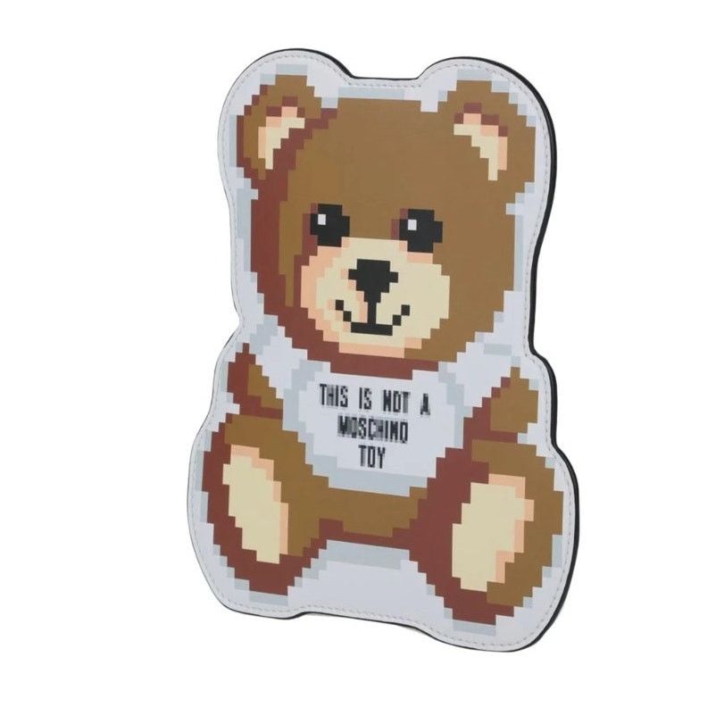 Moschino AW19 Moschino Couture Jeremy Scott Teddy Bear Pouch Clutch Size ONE SIZE - 3 Thumbnail