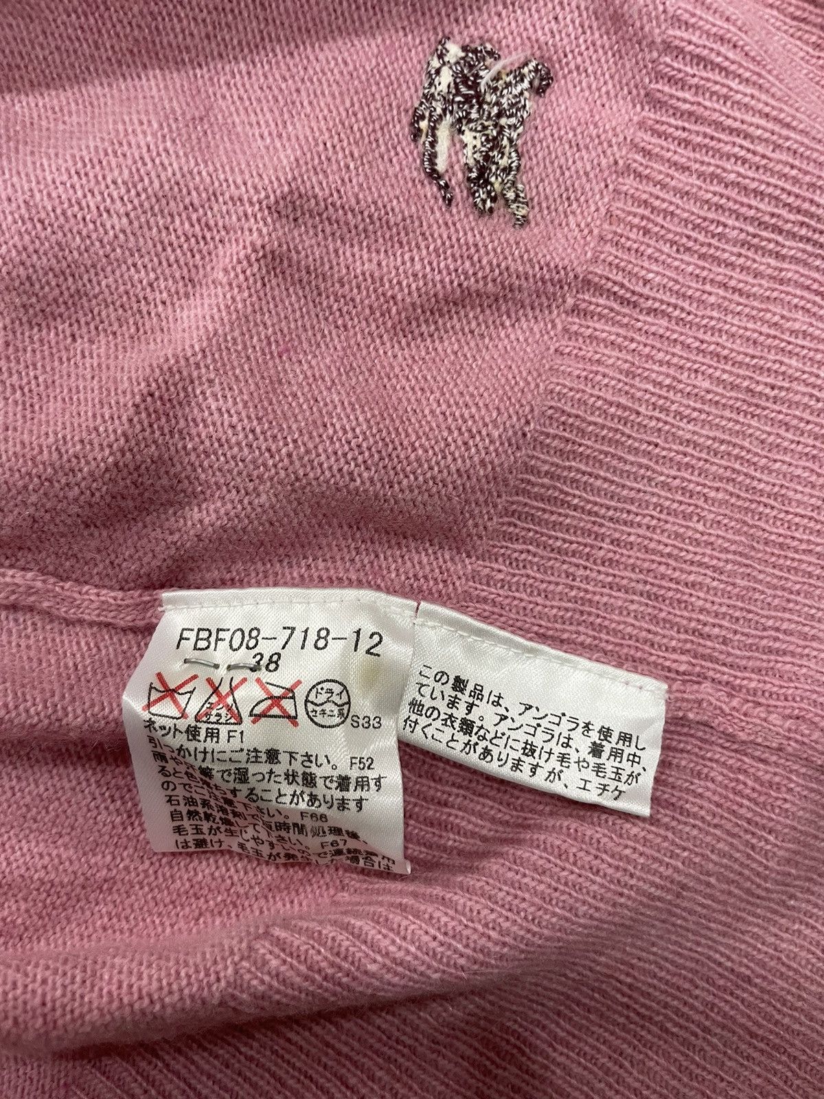 Burberry Burberry Pink Cardigan Size XS / US 0-2 / IT 36-38 - 5 Thumbnail