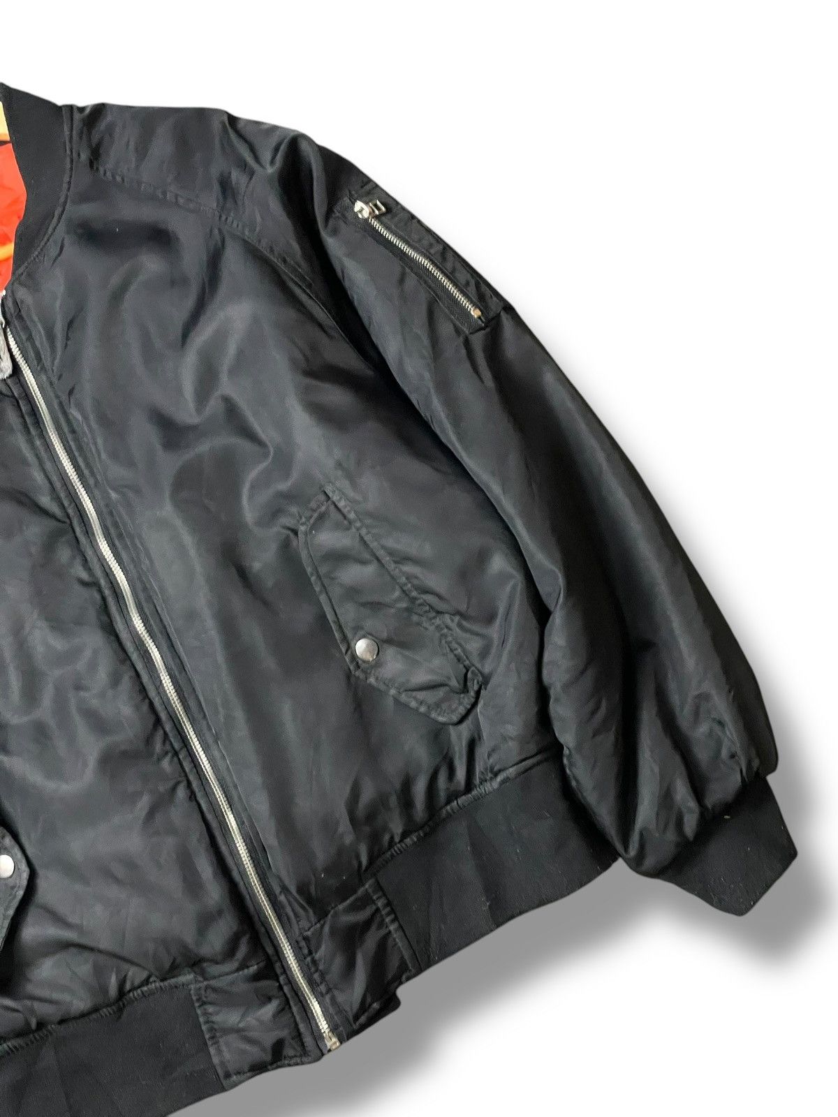 Japanese Brand × Vintage CAVARI A. Brand Bomber Jacket (105) Size US L / EU 52-54 / 3 - 3 Thumbnail