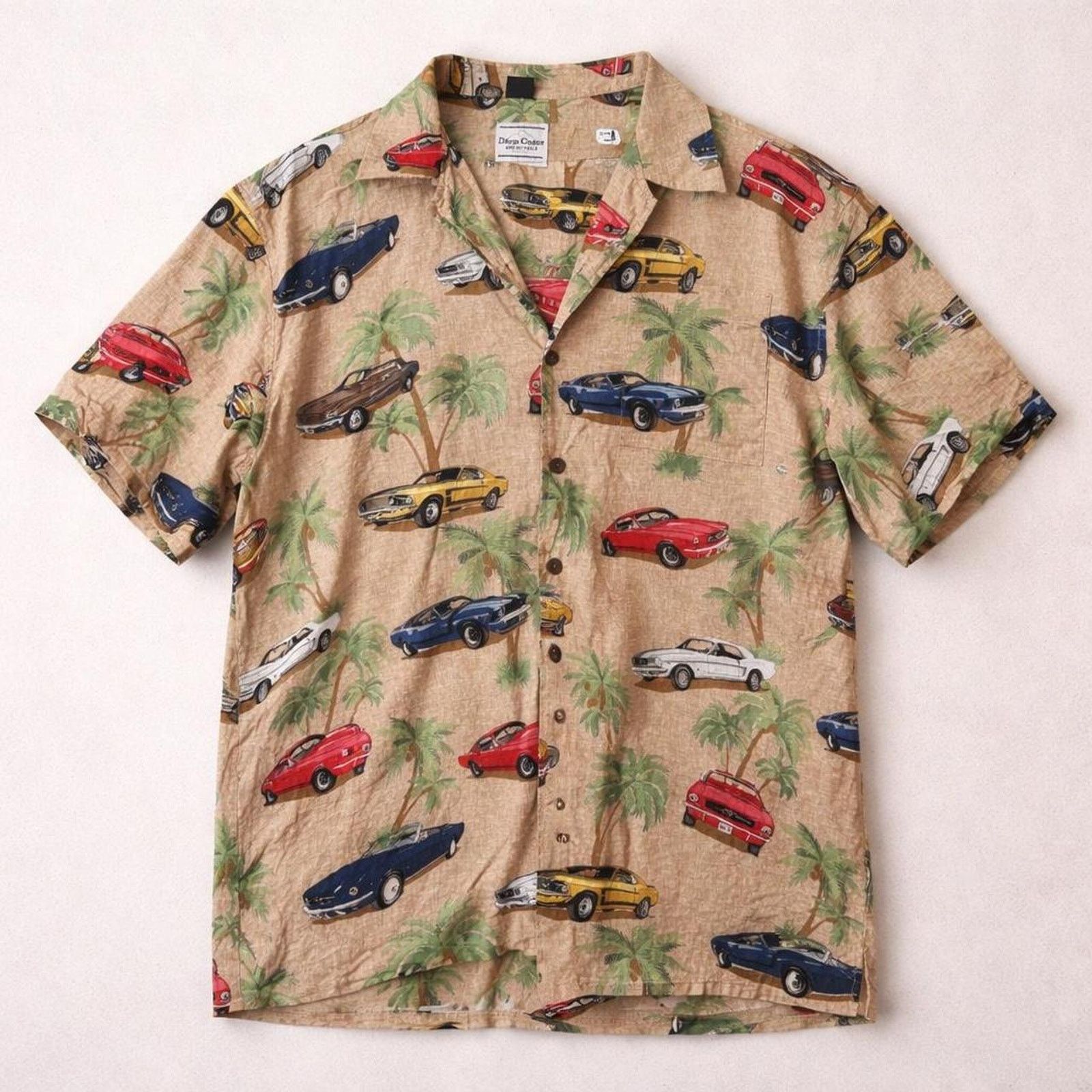 Other Hawaiian David Carey Collectible Ford Mustang Cars Cabana Size US XL / EU 56 / 4 - 1 Thumbnail