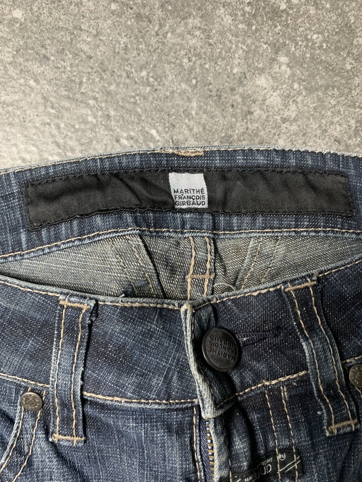 Marithe + Francois Girbaud 2000s Marithe Francois Girbaud Bootcut Denim Size 28" / US 6 / IT 42 - 6 Thumbnail