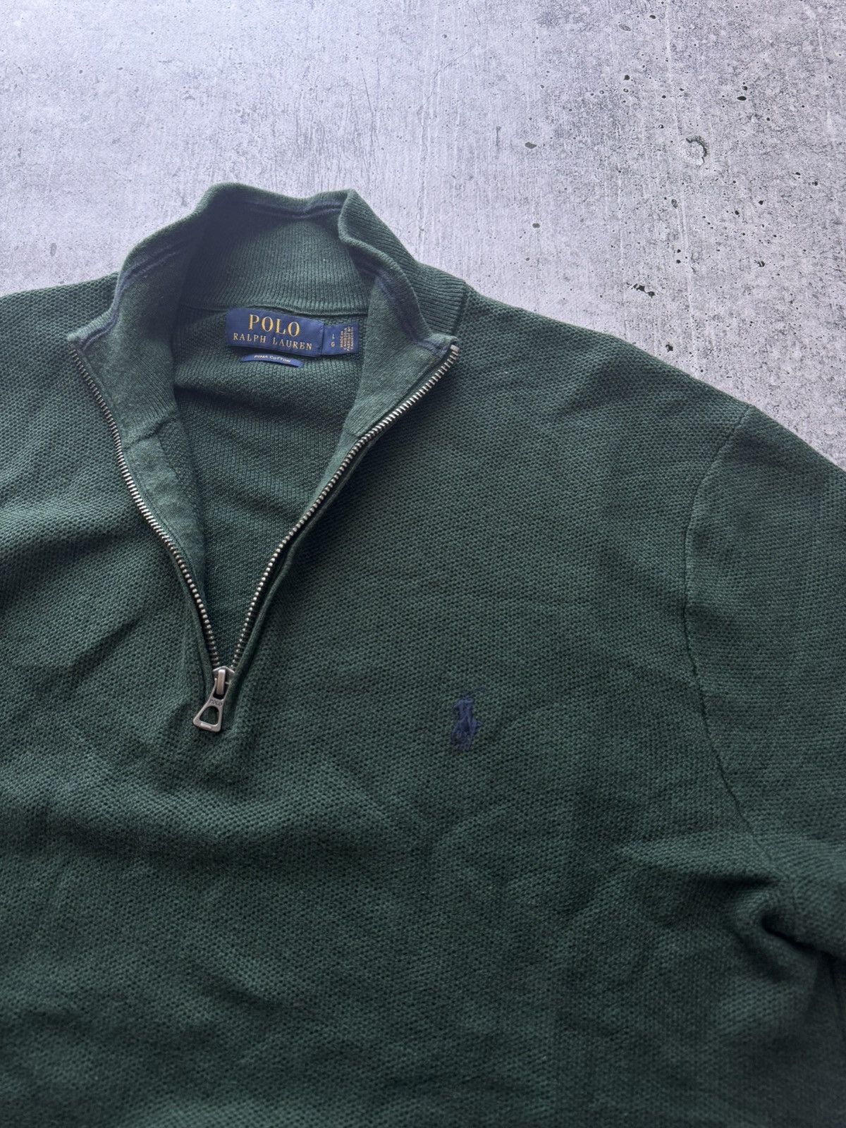 Polo Ralph Lauren Polo Ralph Lauren Sweater 1/3 zip Knitwear luxury Size US L / EU 52-54 / 3 - 4 Thumbnail