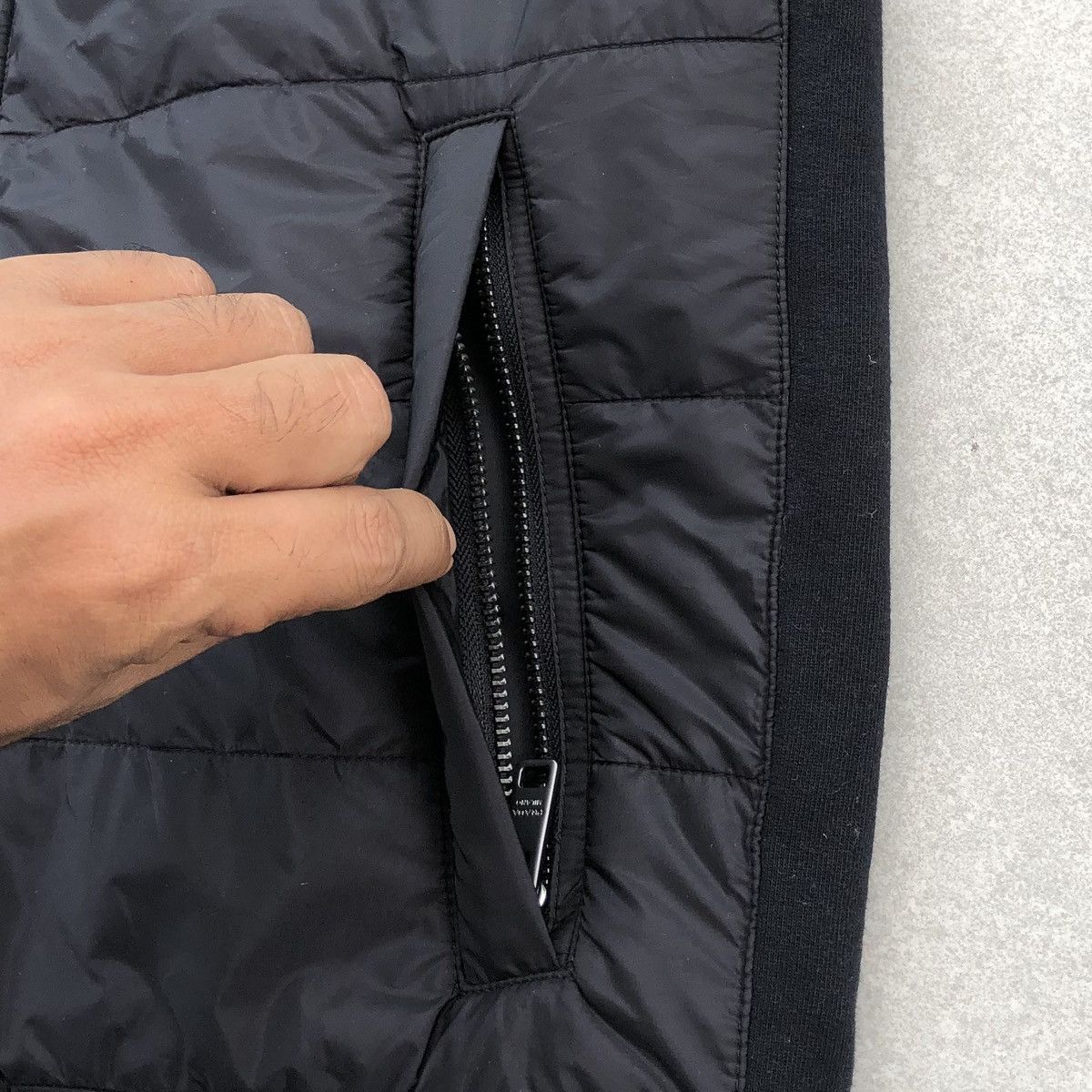 Prada SS19 Prada Black Nylon Paneled Hybrid Jacket Size US M / EU 48-50 / 2 - 10 Thumbnail
