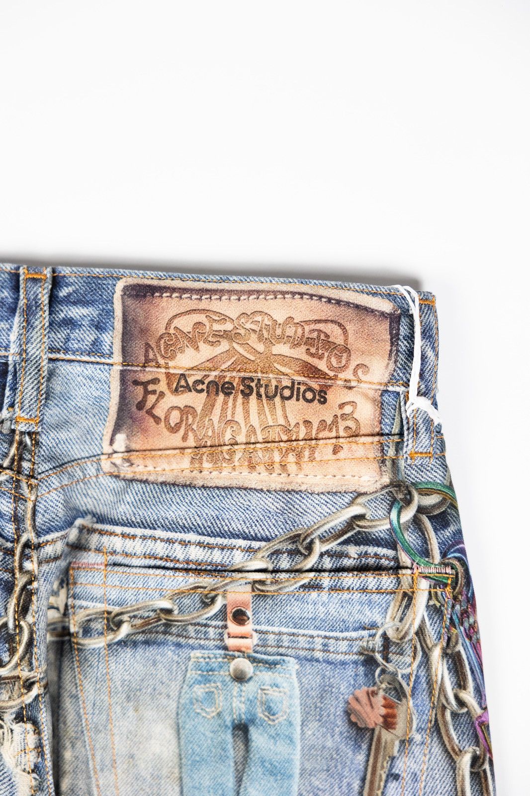 Acne Studios Acne Studios Tromp L’oeil Loose Fit Denim Size 24" / US 00 / IT 34 - 6 Thumbnail