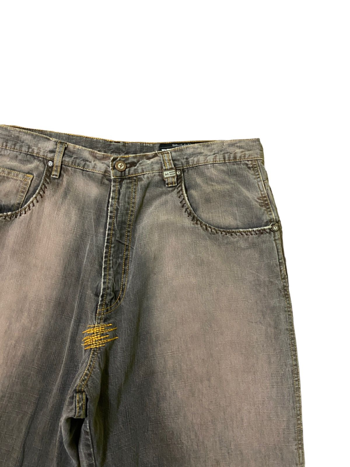 Designer × Phat Farm Baggy PHAT FARM Denim Pant Size US 35 - 5 Thumbnail