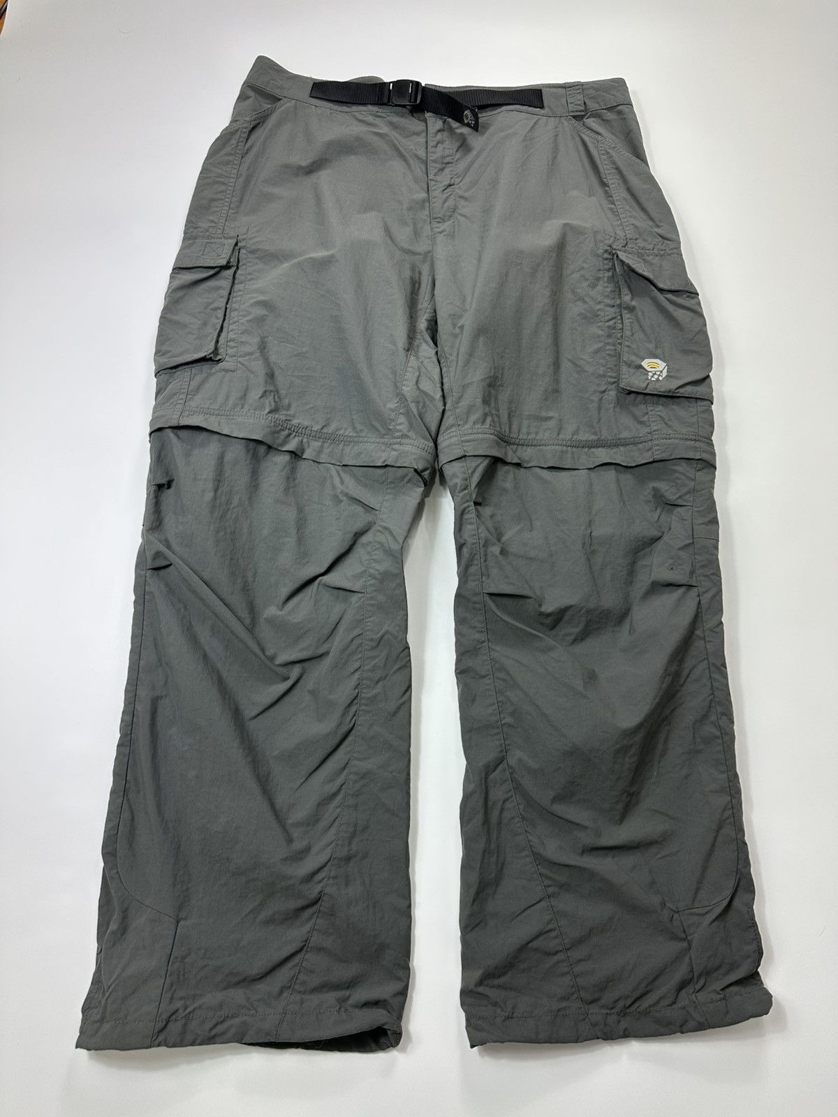 Mountain Hardwear Mountain Hardwear Belted Outdoor Pants Gray XL Size US 34 / EU 50 - 4 Thumbnail