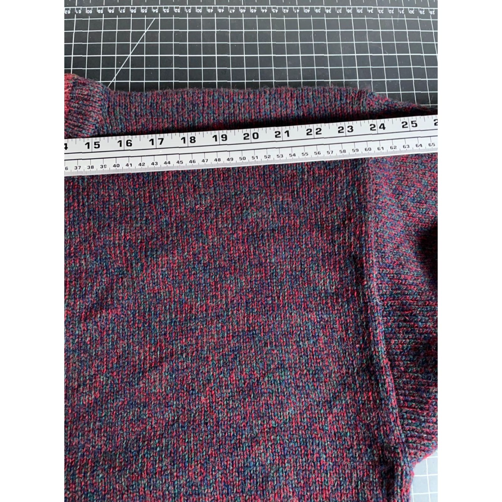 Vintage Woolrich Wool Blend Sweater Men's XL Dark Red Claret Chunky Knit Hand Framed Size US XL / EU 56 / 4 - 7 Thumbnail