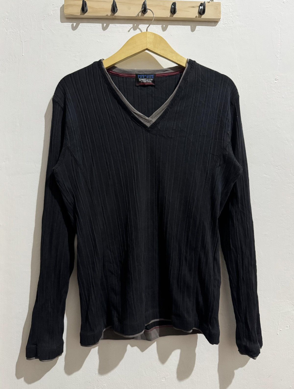 If Six Was Nine Y2k Nicole club double layer ifsixwasnine longsleeve Size US M / EU 48-50 / 2 - 1 Thumbnail