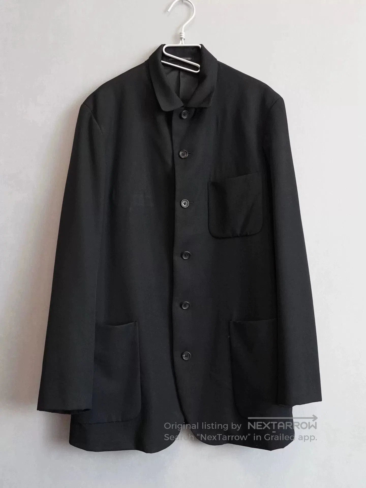 Yohji Yamamoto Wool Jacket 97AW Collection.
