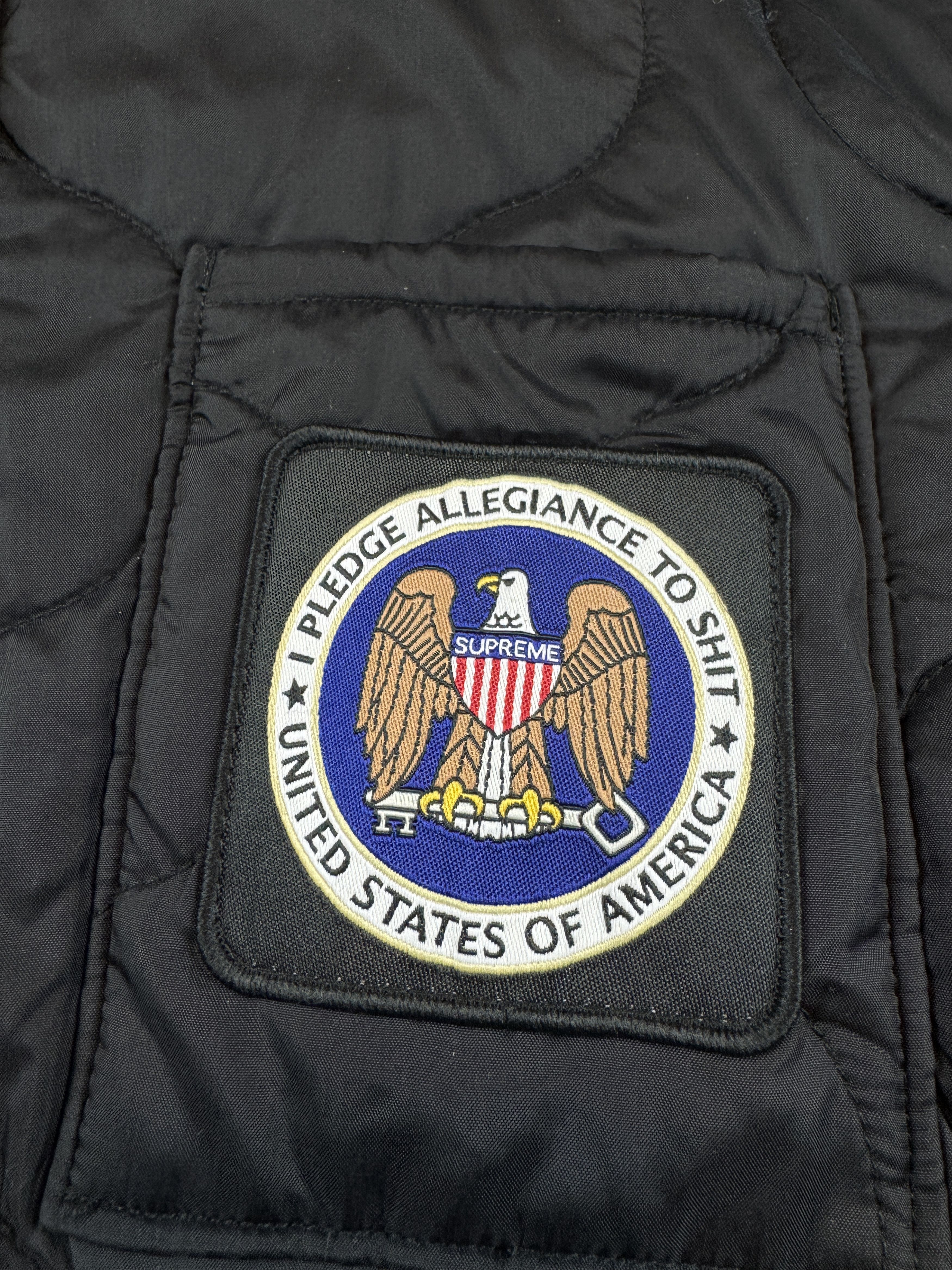 Supreme Supreme I Pledge Allegiance To Shit Jacket Size US M / EU 48-50 / 2 - 2 Thumbnail