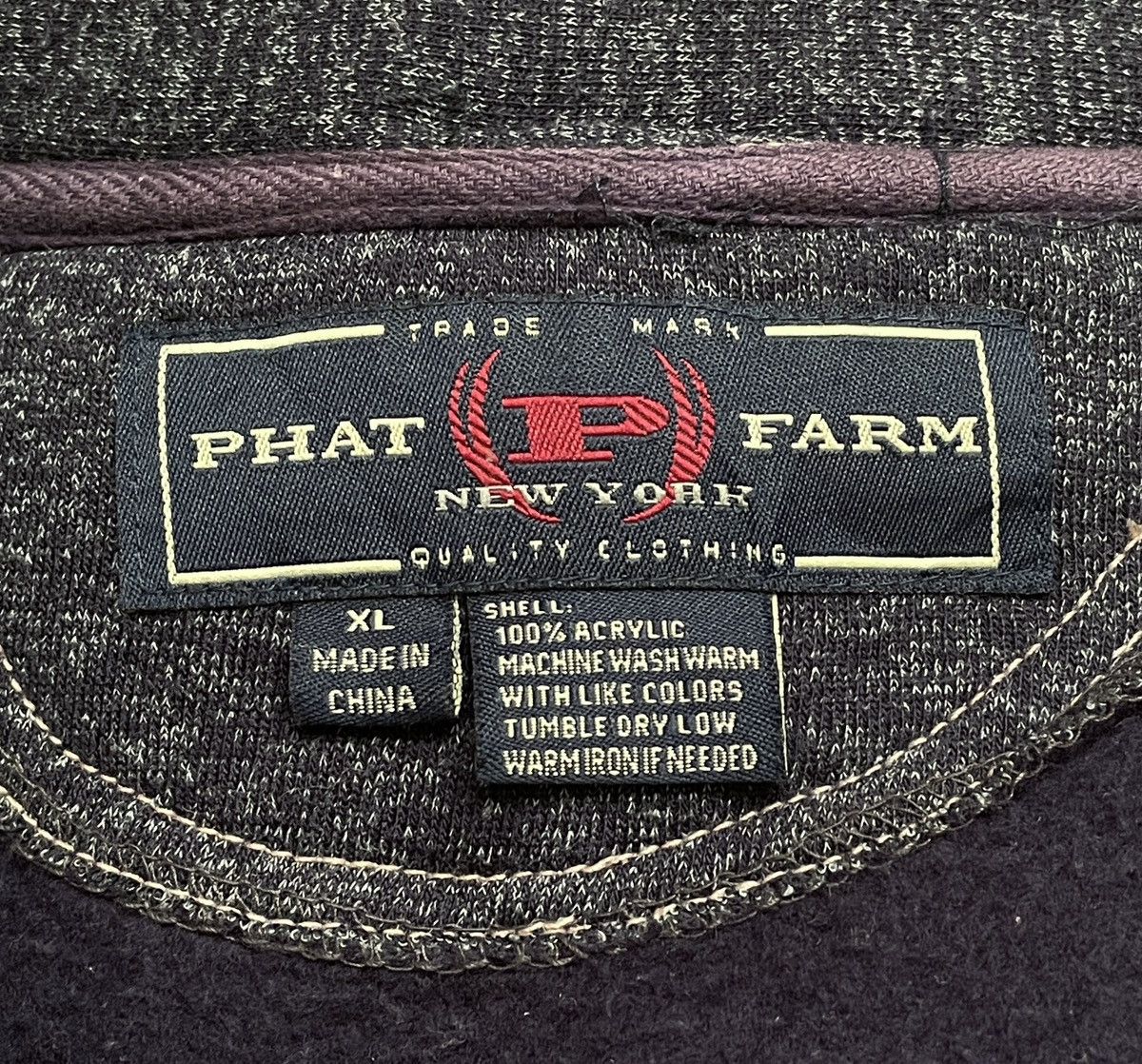 Phat Farm × Vintage Vintage Brand Phat Farm Wool Shirt 2000s Size US XL / EU 56 / 4 - 9 Thumbnail